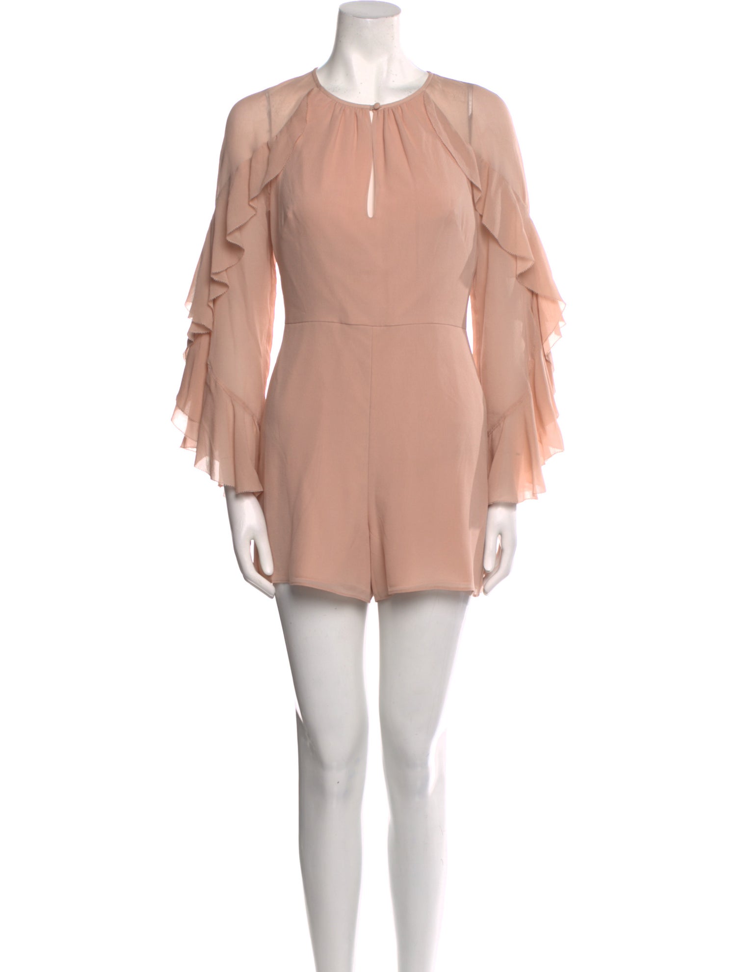 Intermix Silk Scoop Neck Romper