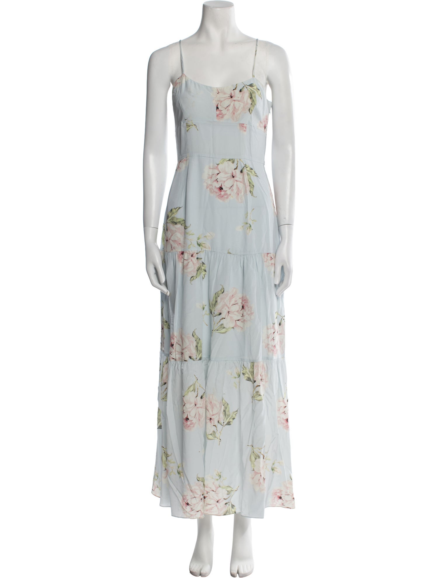 Intermix Silk Long Dress