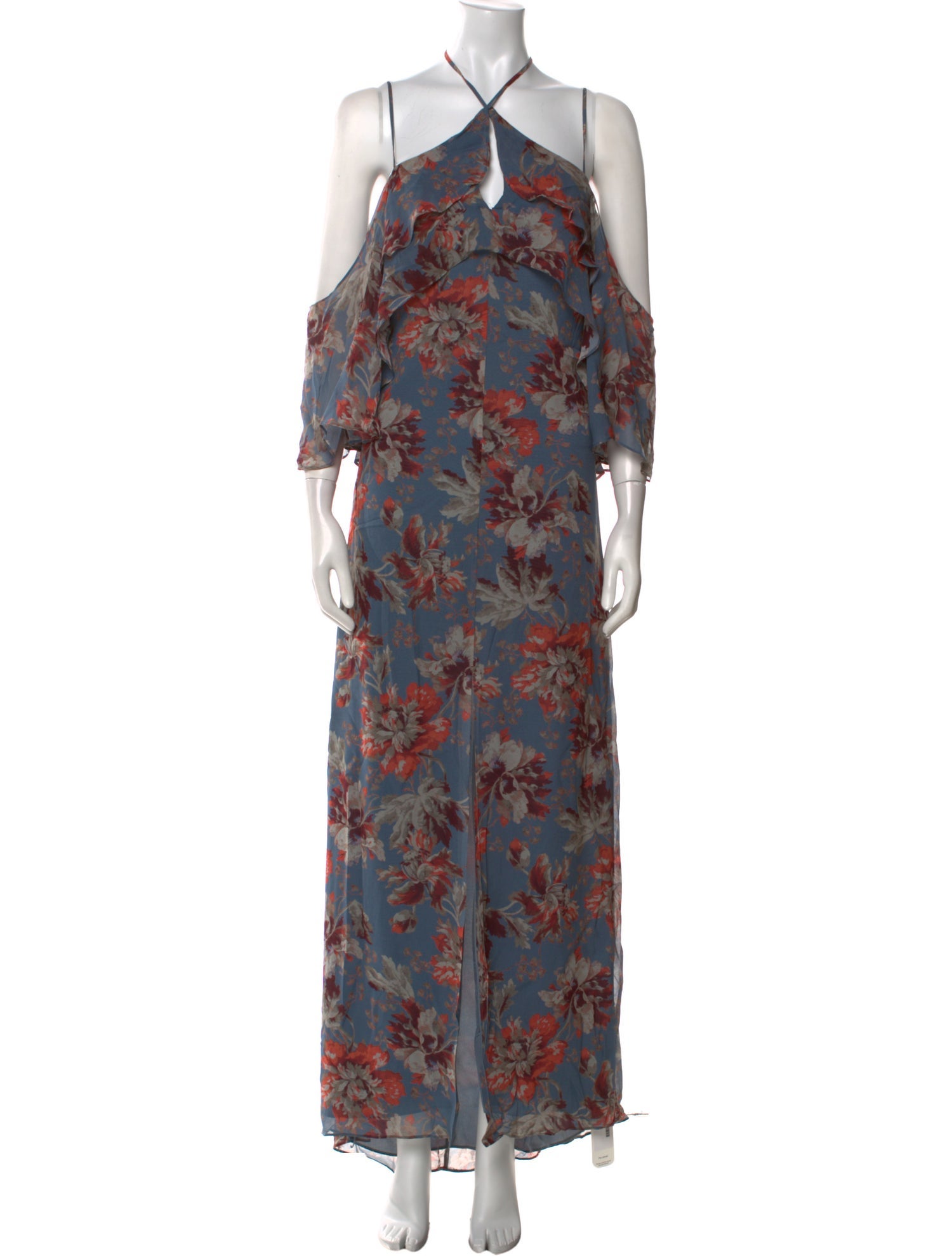 Intermix Silk Long Dress