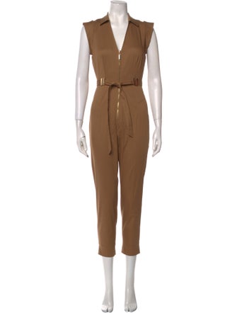 Intermix V-Neck Jumpsuit