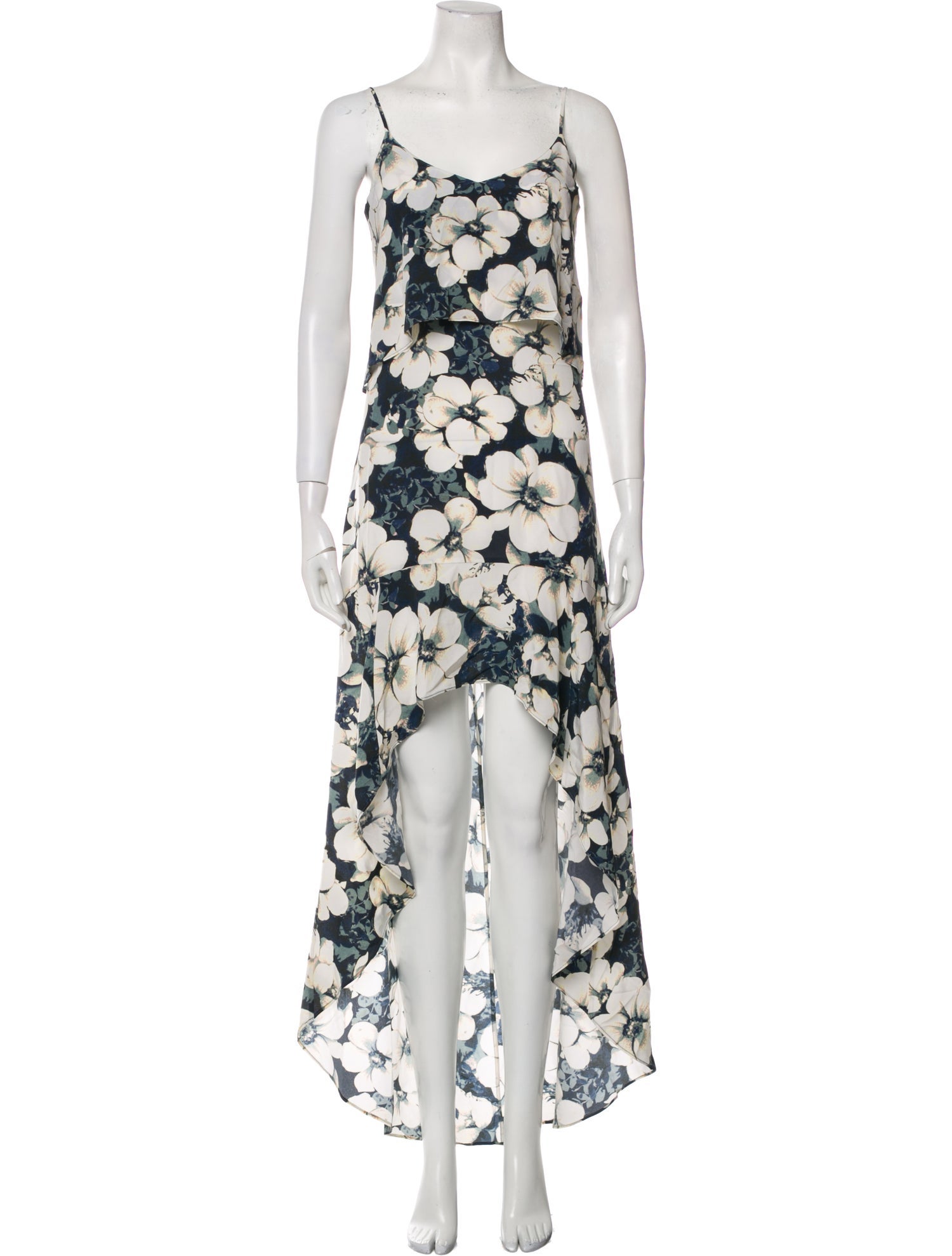 Intermix Silk Long Dress