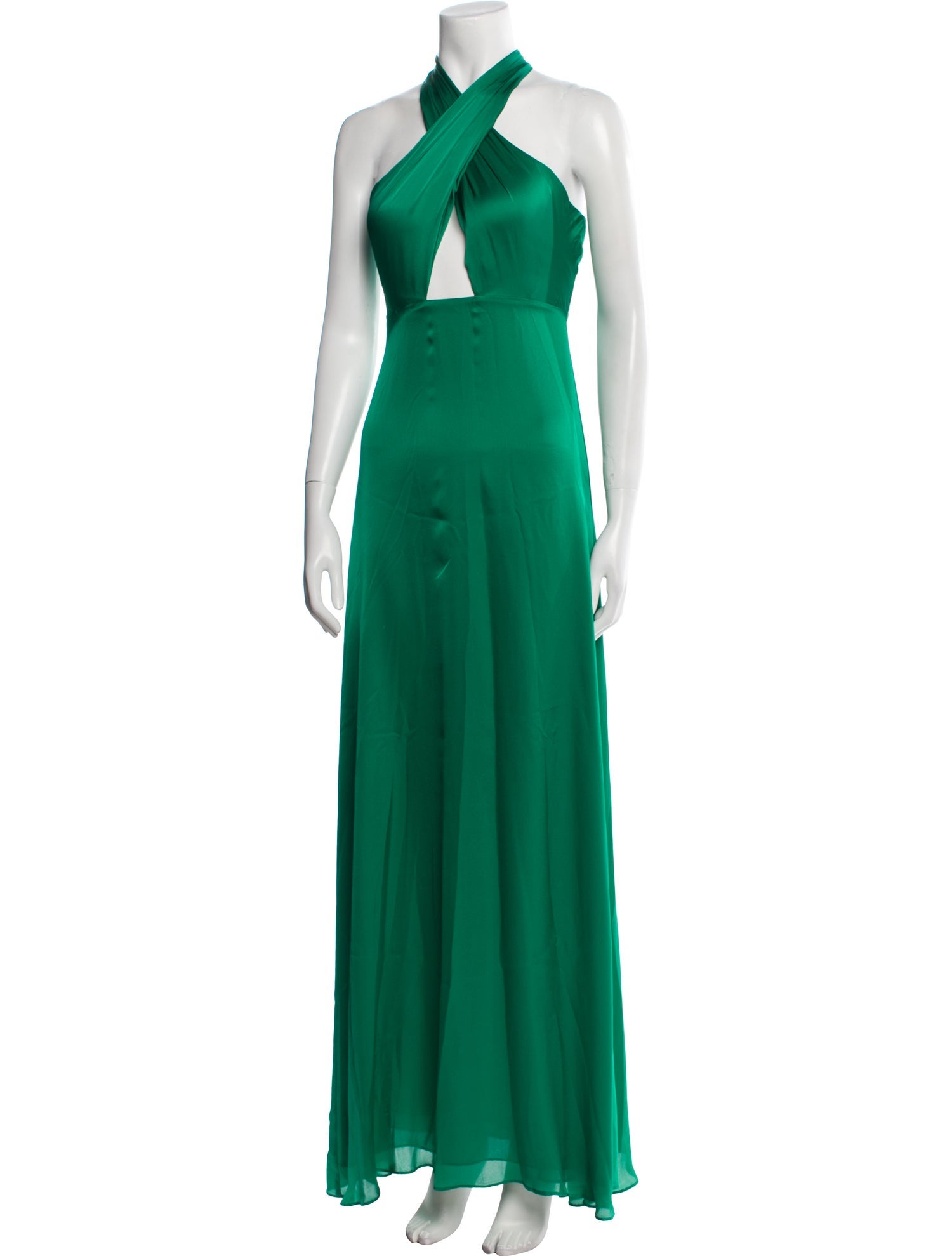 Intermix Silk Long Dress