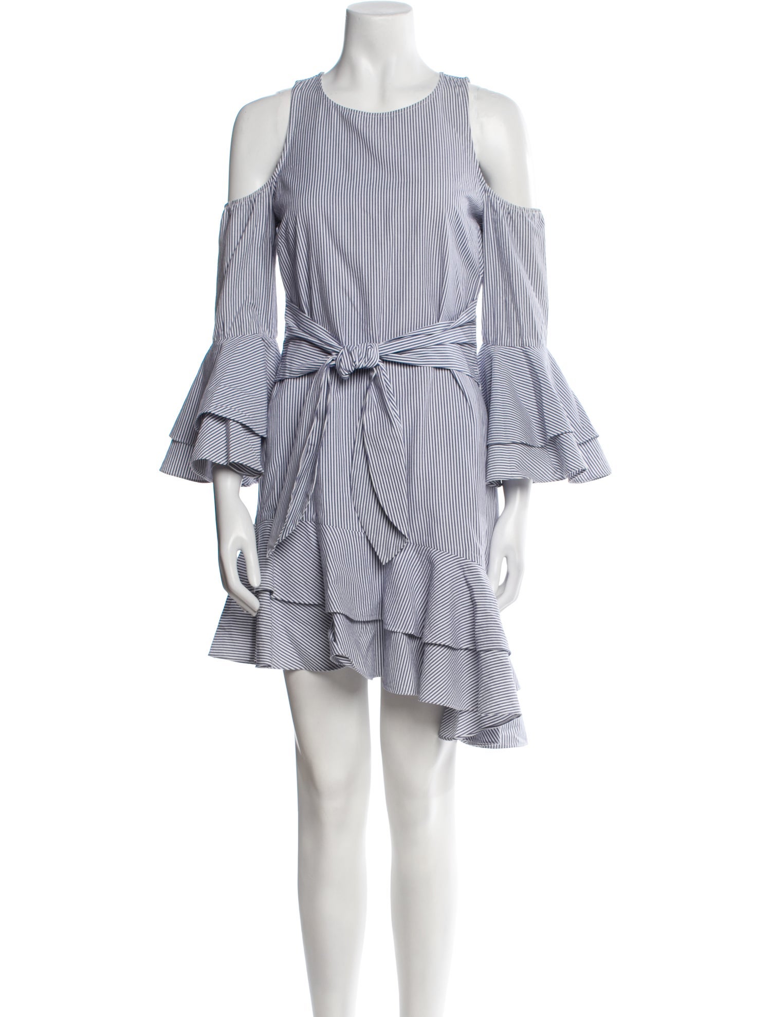 Intermix Striped Mini Dress