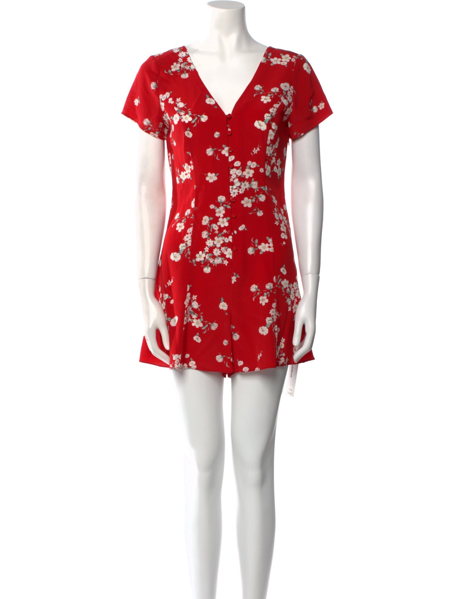 Intermix Silk Floral Print Romper