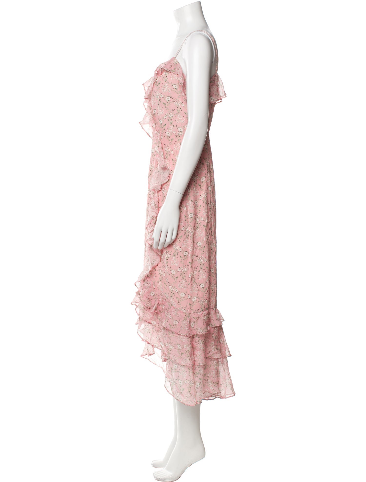 Intermix Silk Long Dress