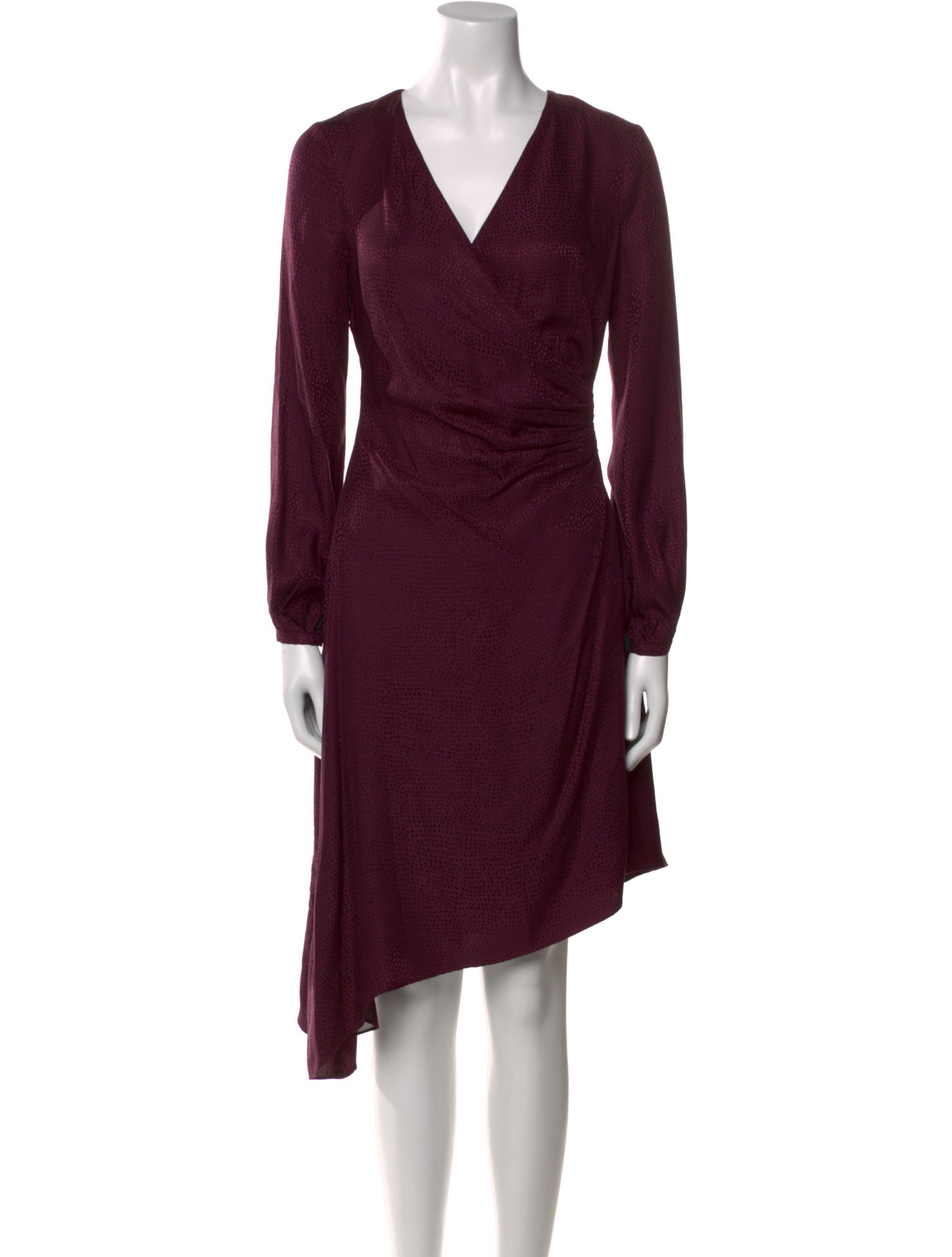 Intermix Silk Midi Length Dress