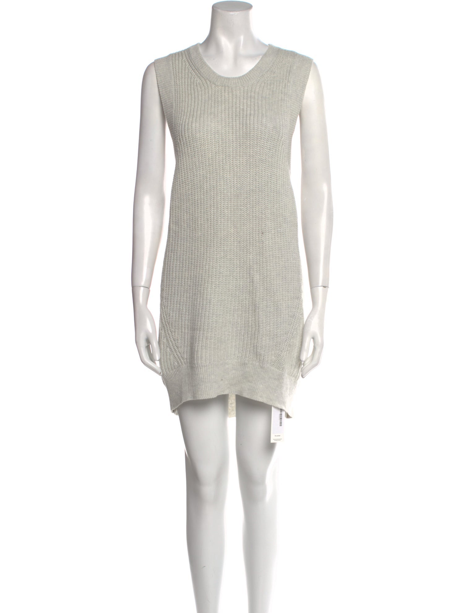 Intermix Scoop Neck Mini Dress