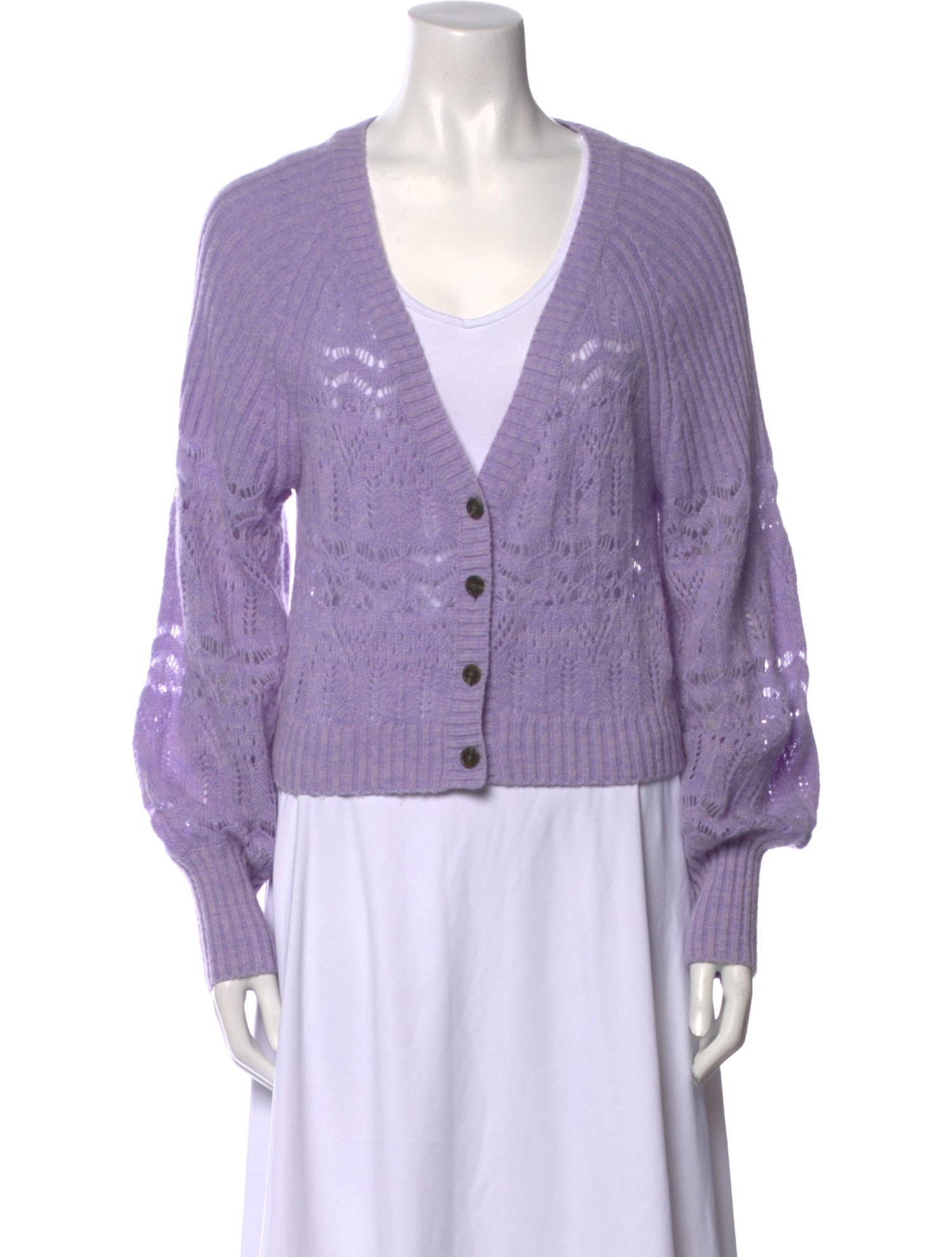 Intermix Cashmere V-Neck Sweater