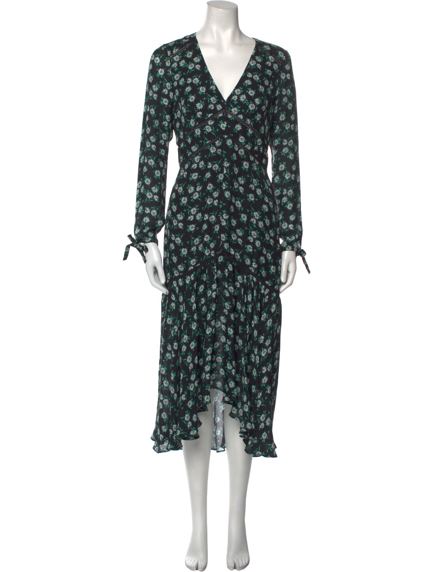 Intermix Silk Long Dress