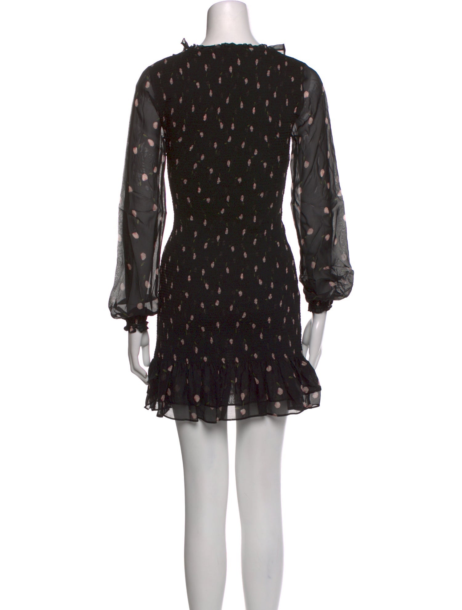 Intermix Silk Mini Dress