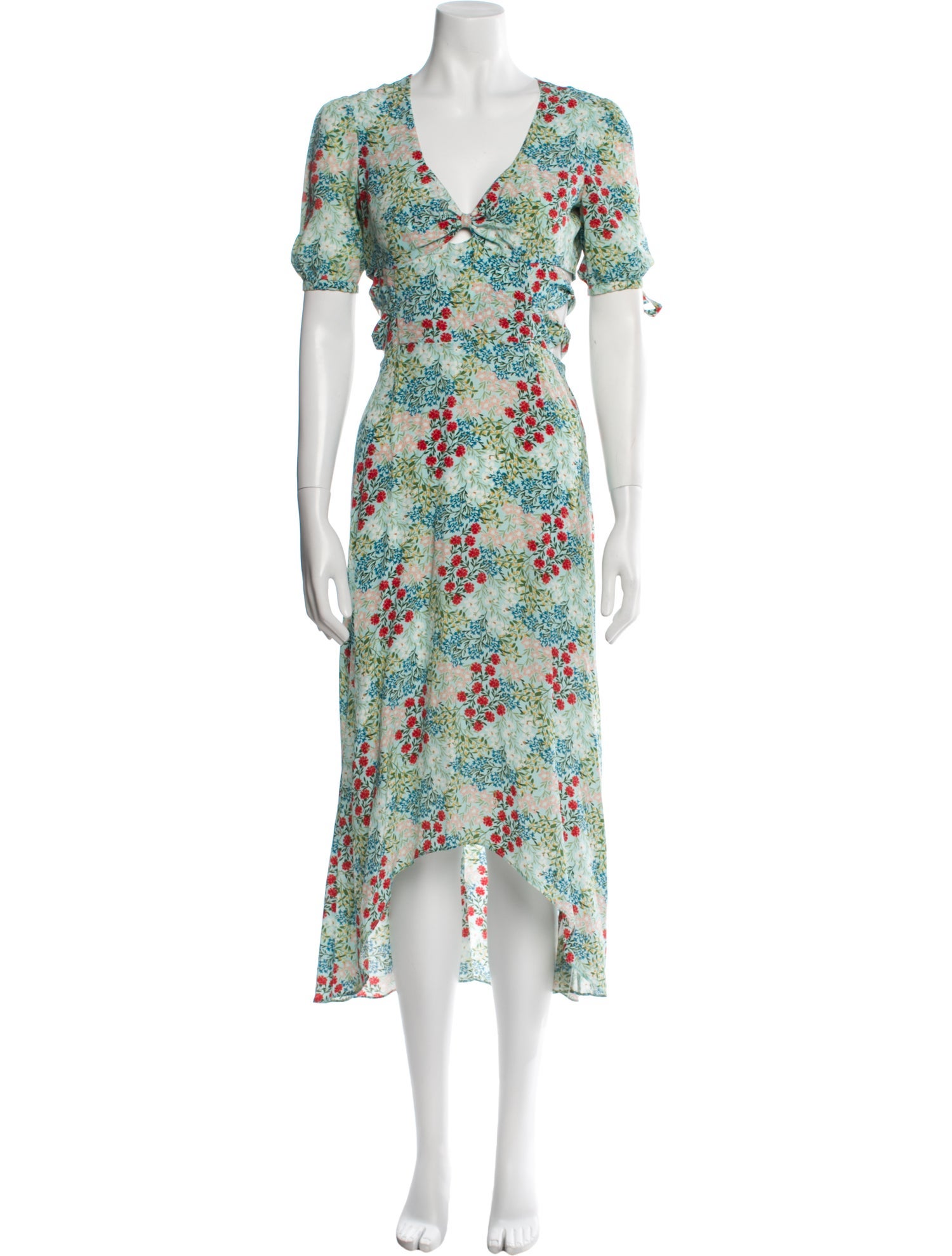 Intermix Silk Long Dress