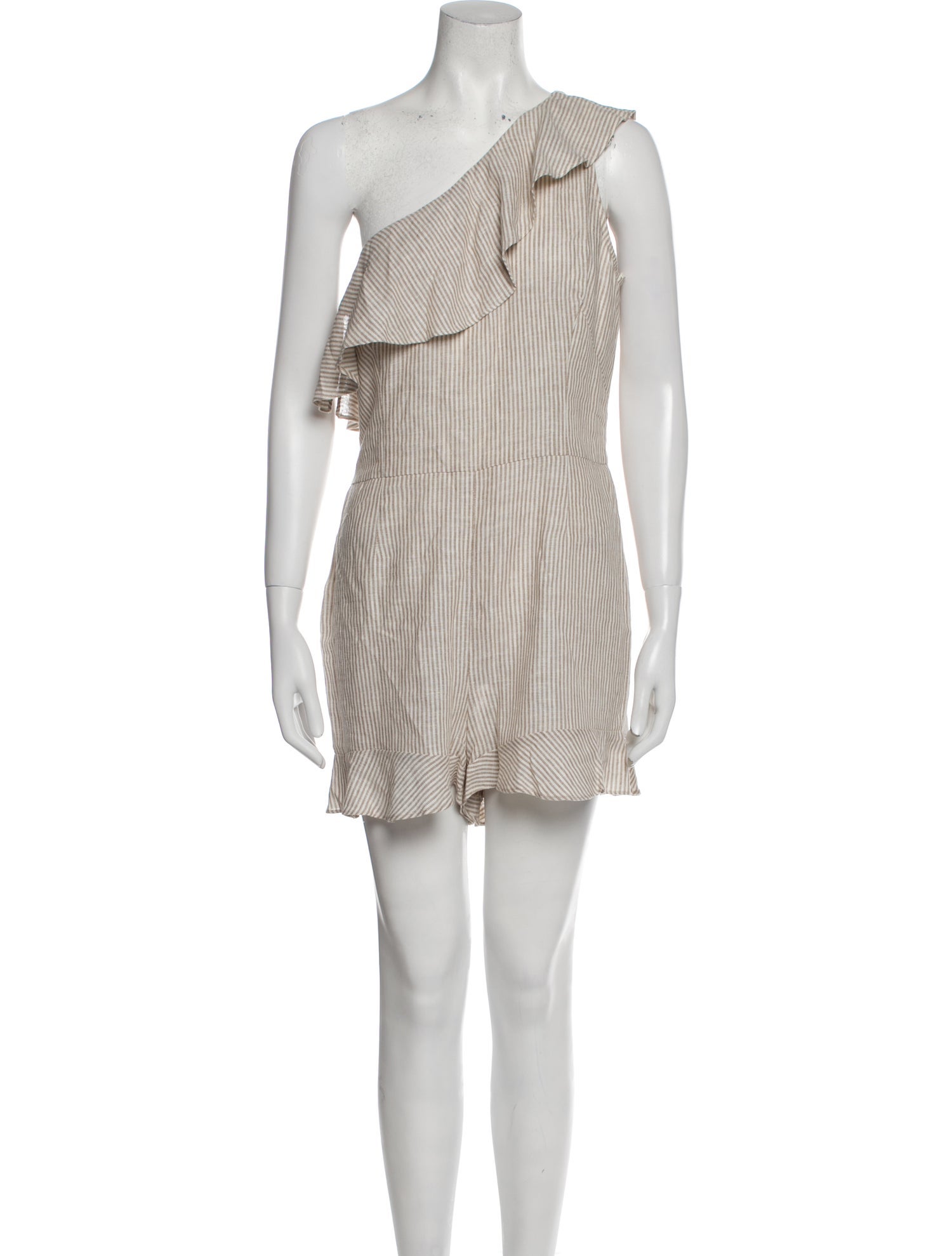 Intermix Linen Striped Romper