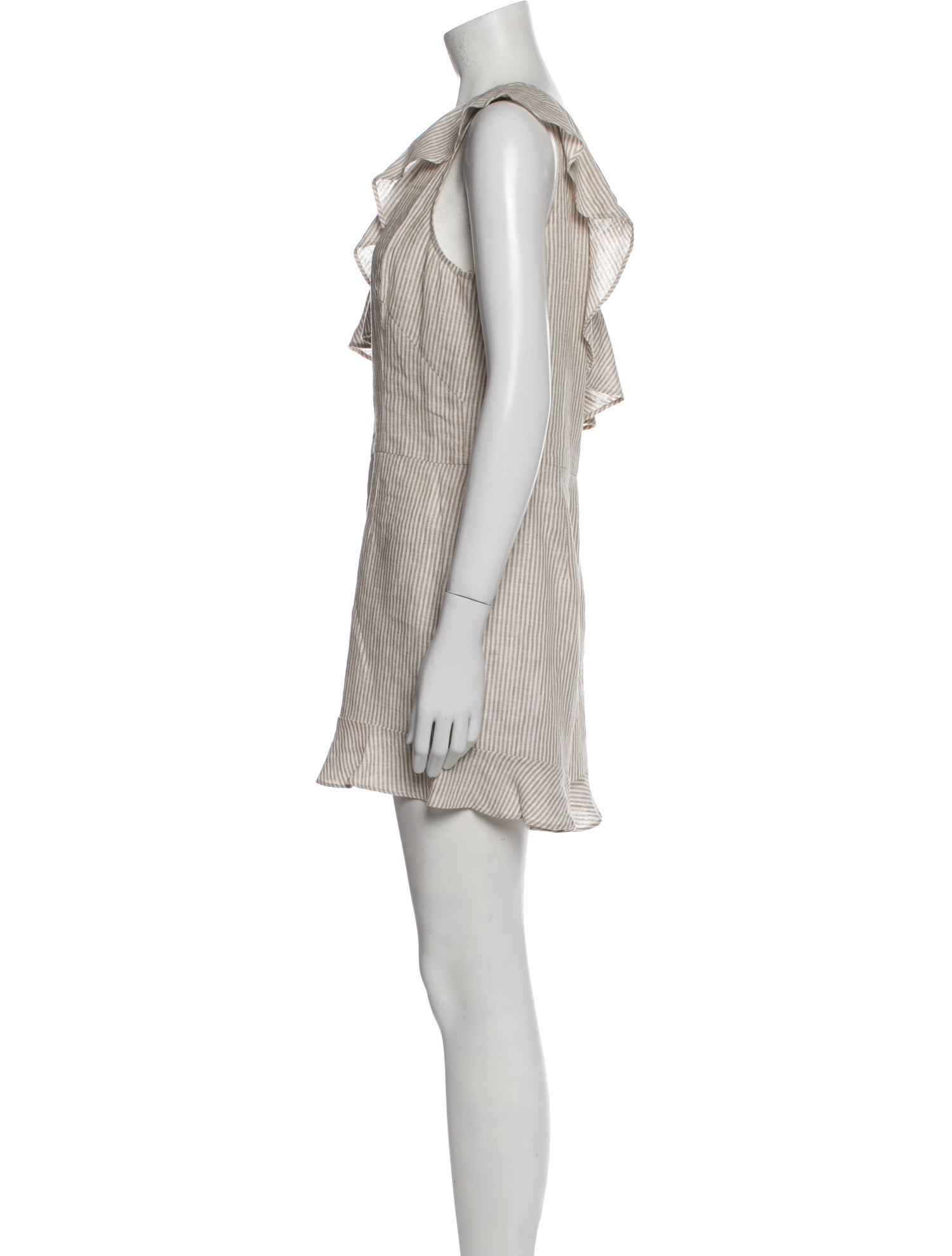 Intermix Linen Striped Romper