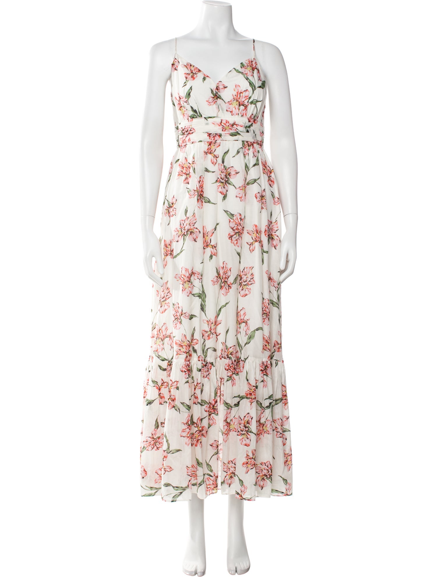 Intermix Floral Print Long Dress