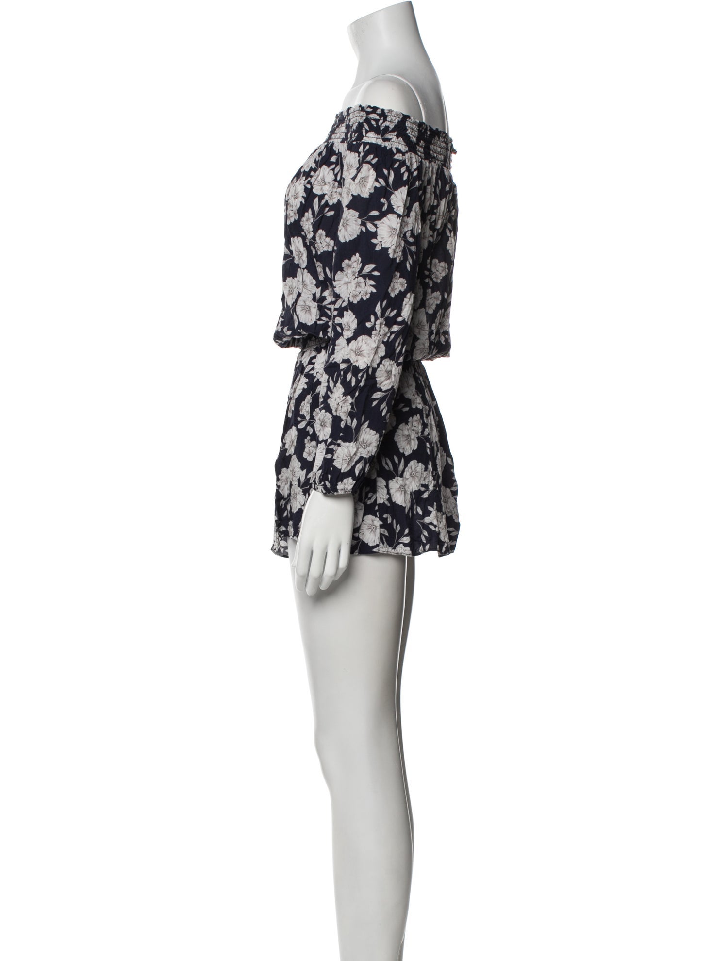 Intermix Floral Print Mini Dress