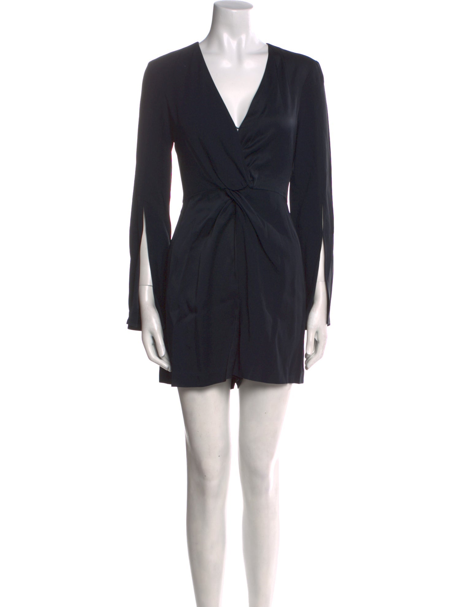 Intermix Plunge Neckline Romper
