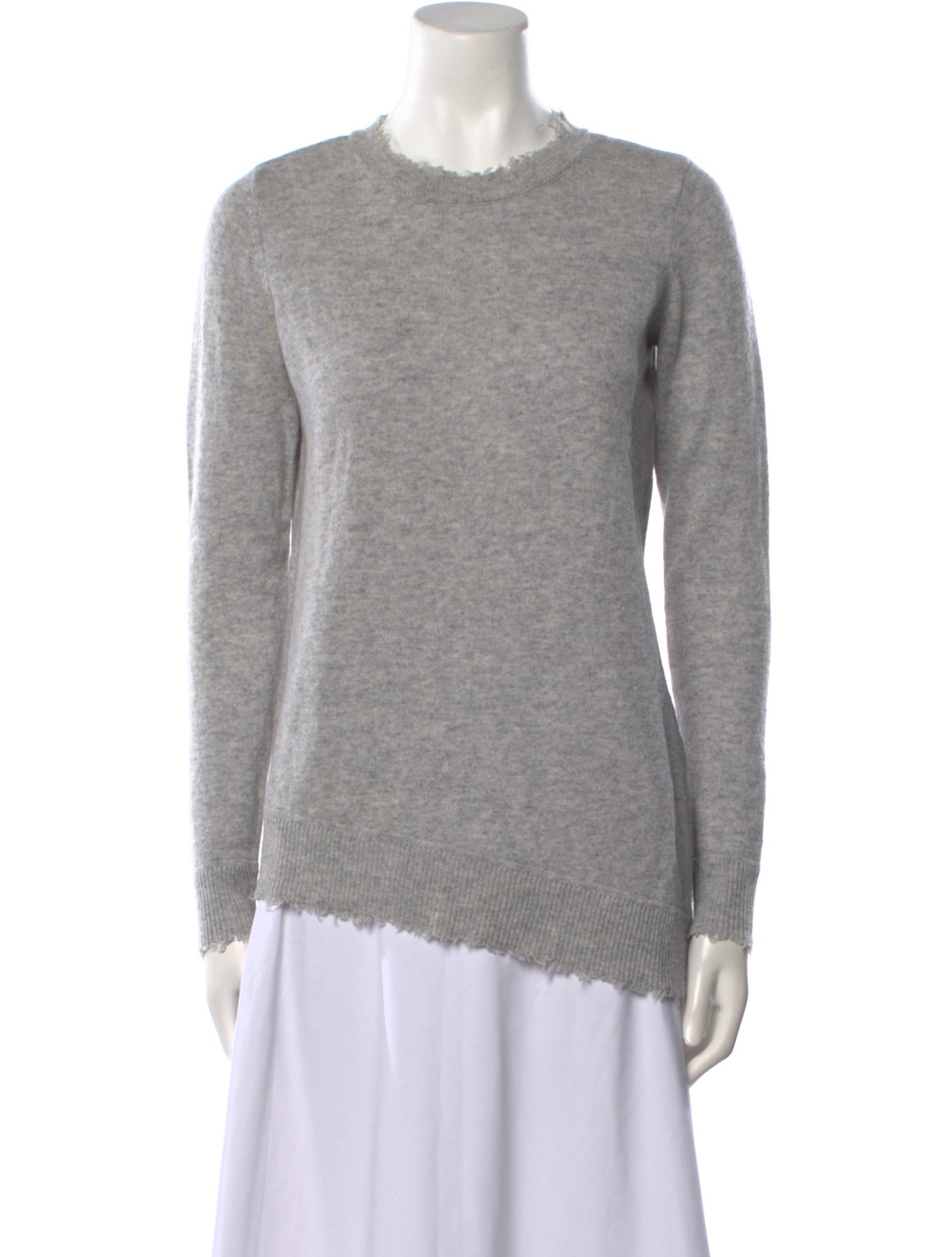 Intermix Wool Crew Neck Sweater