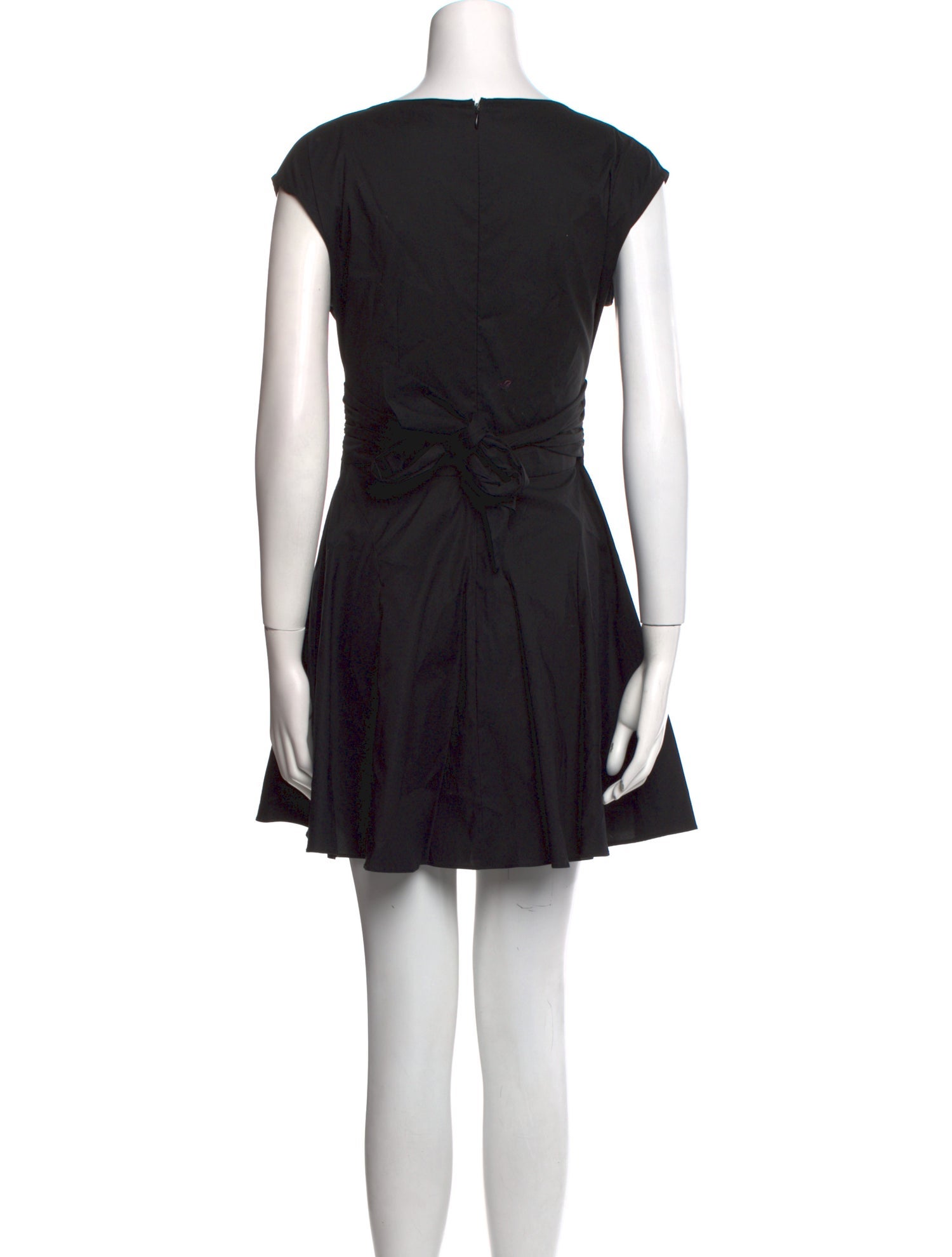 Intermix Bateau Neckline Mini Dress