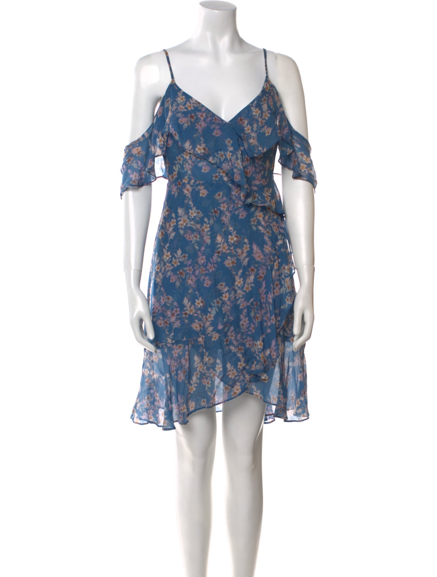 Intermix Silk Mini Dress