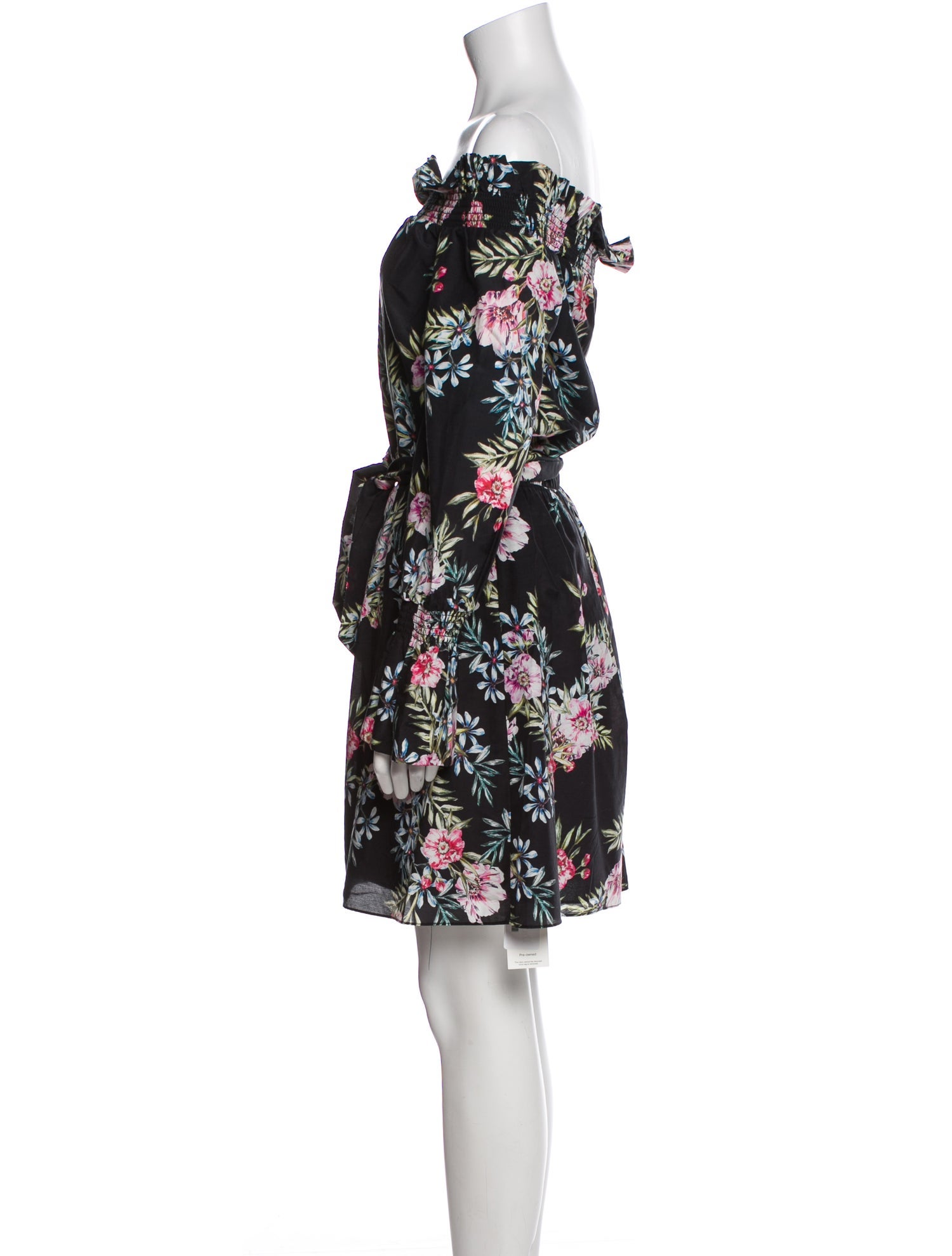 Intermix Floral Print Mini Dress