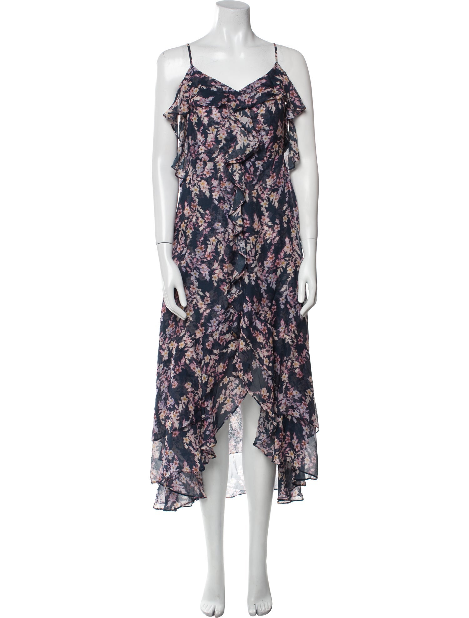 Intermix Silk Long Dress