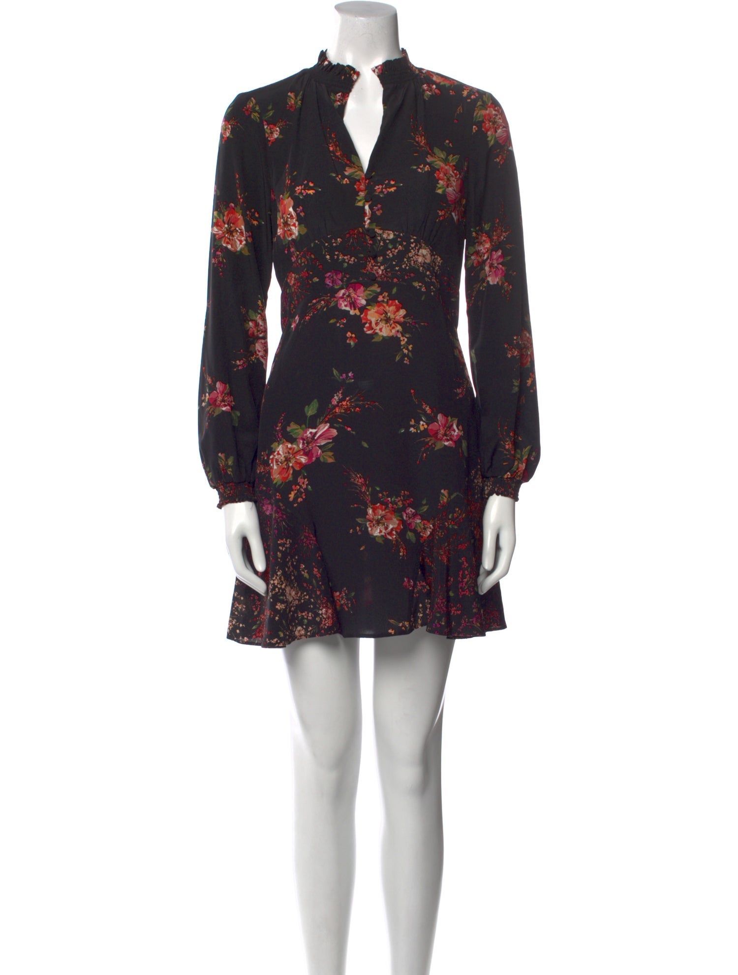 Intermix Silk Mini Dress