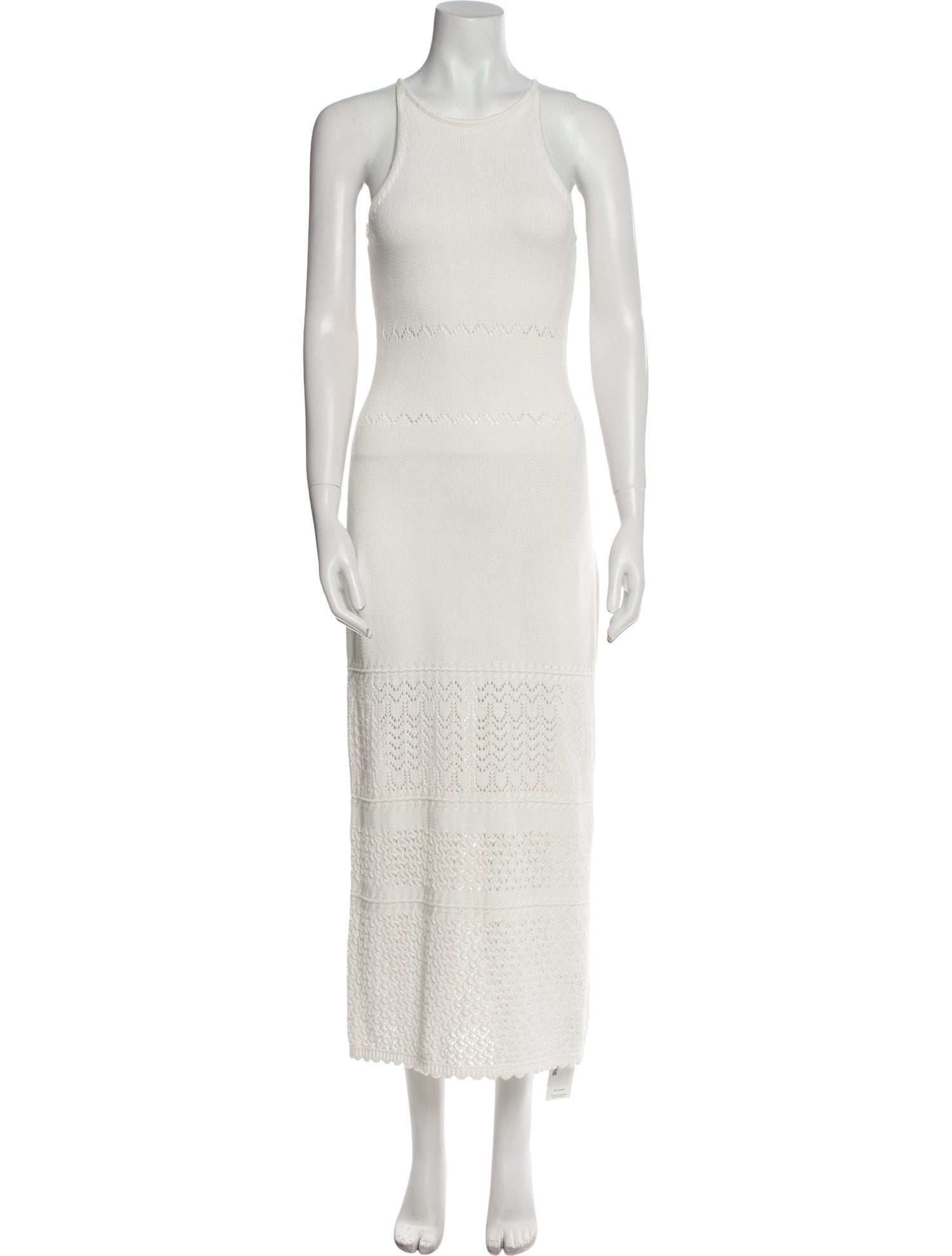 Intermix Crew Neck Long Dress