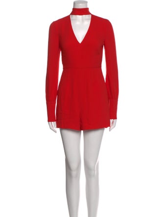 Intermix V-Neck Romper