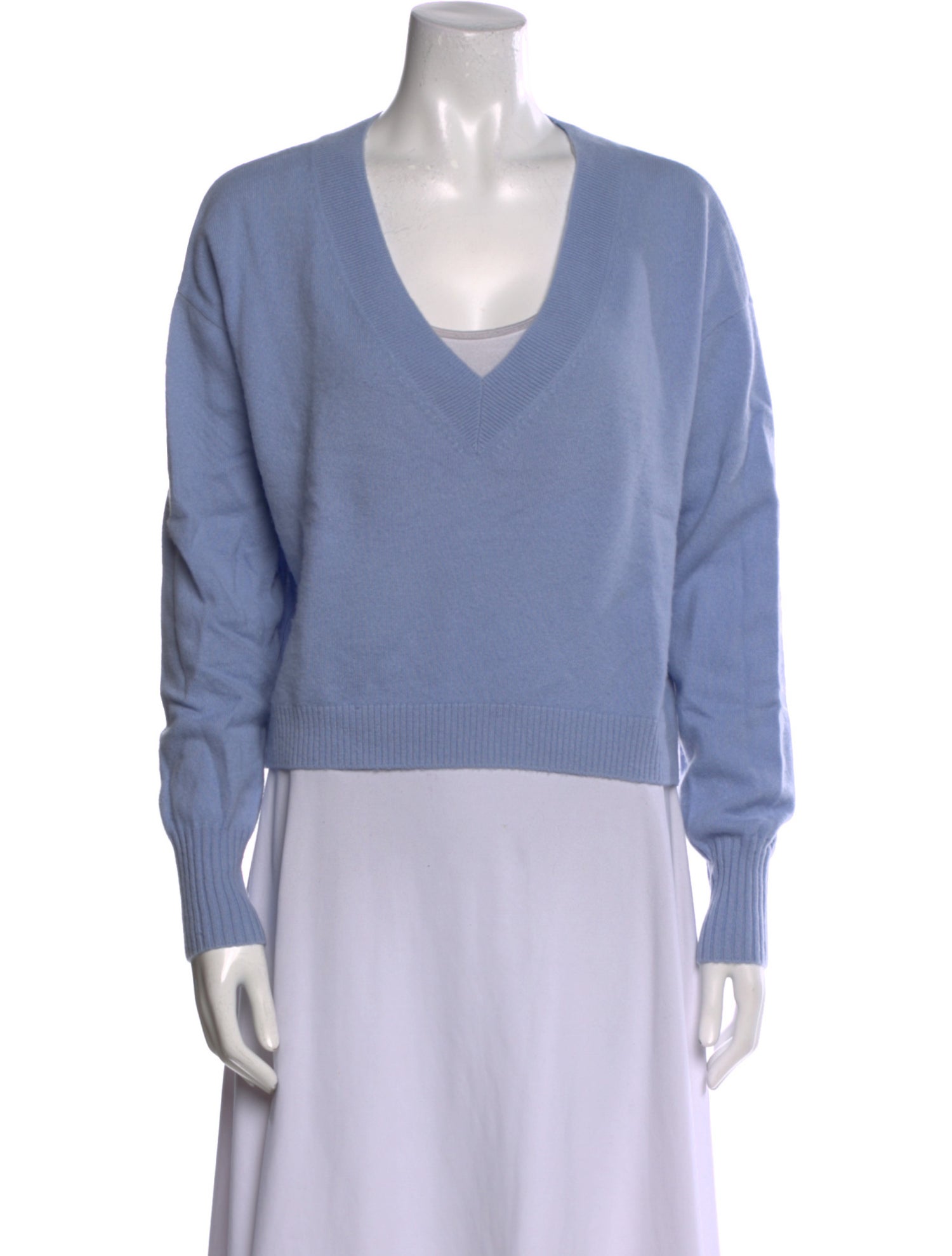 Intermix Cashmere V-Neck Sweater