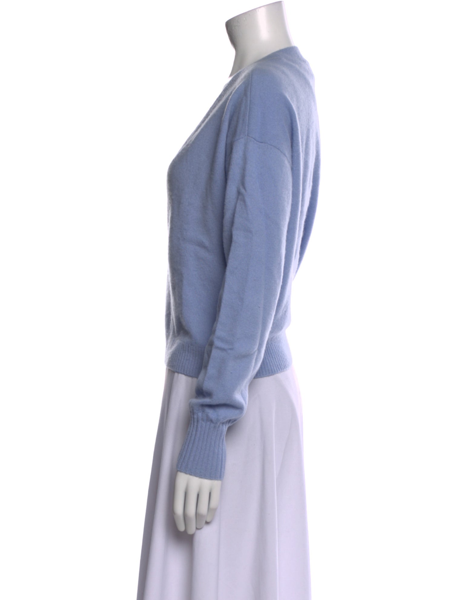 Intermix Cashmere V-Neck Sweater