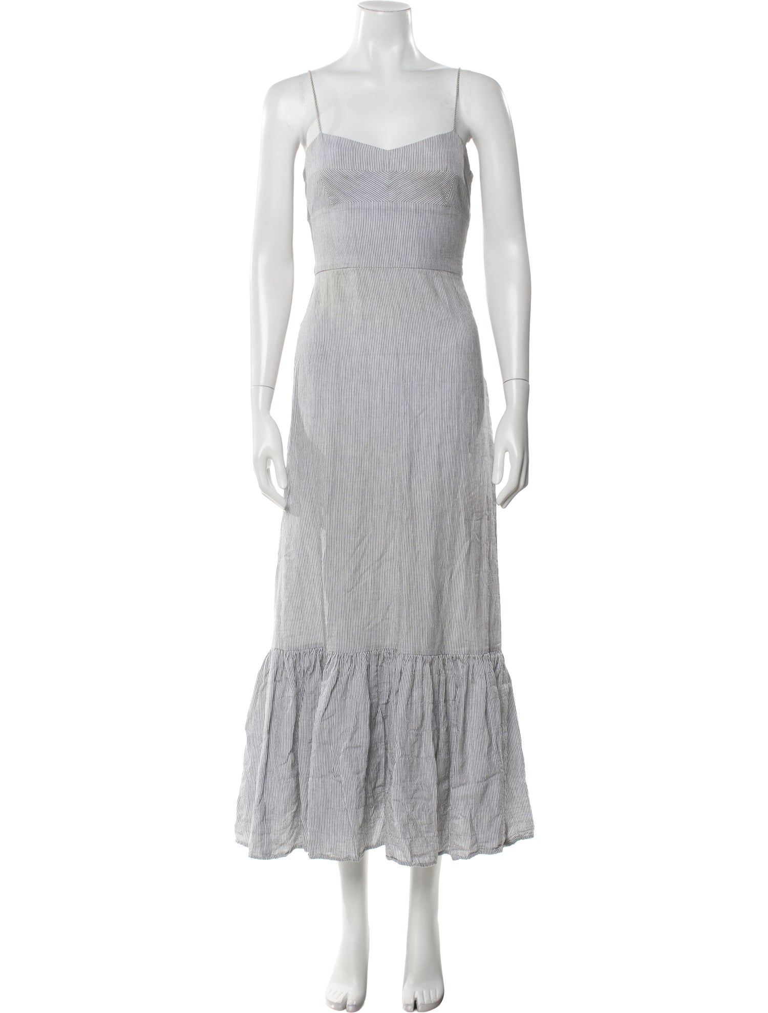 Intermix Striped Long Dress