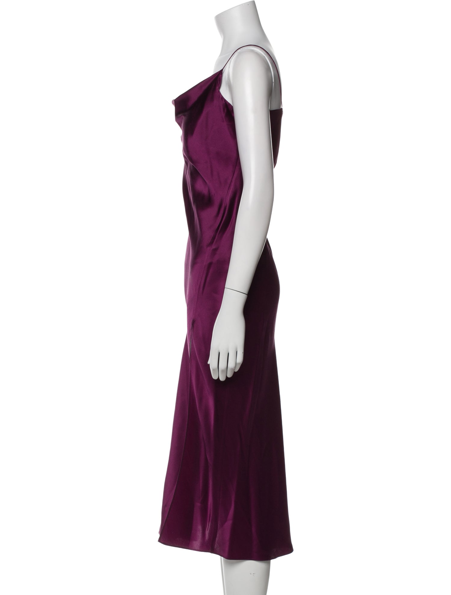 Intermix Silk Midi Length Dress