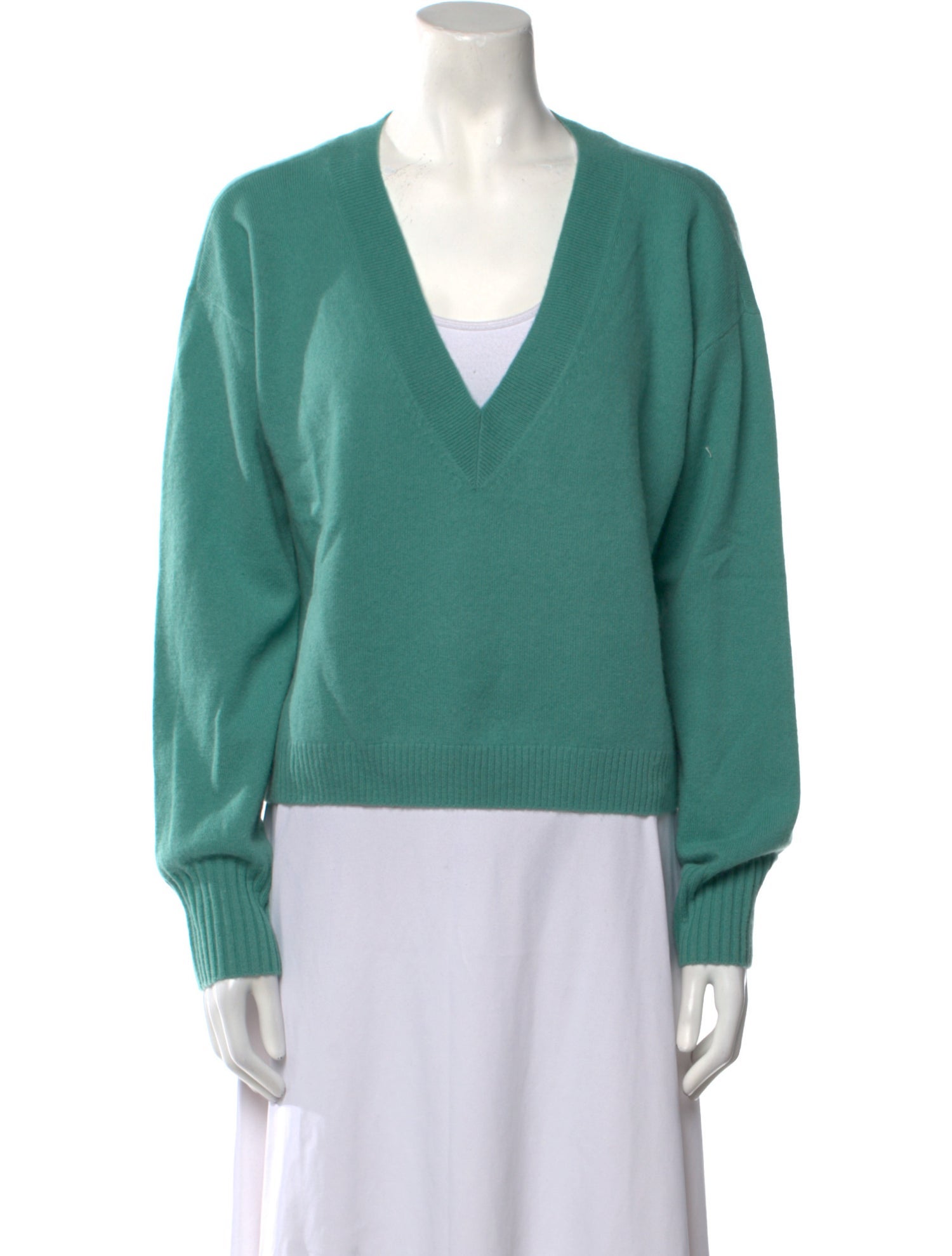 Intermix Cashmere V-Neck Sweater