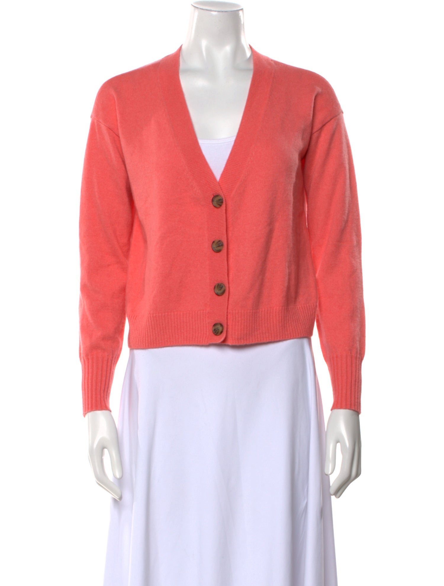 Intermix Cashmere V-Neck Sweater