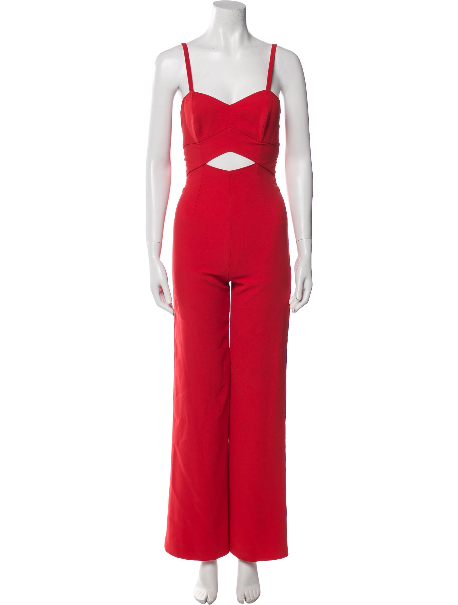 Intermix Square Neckline Jumpsuit