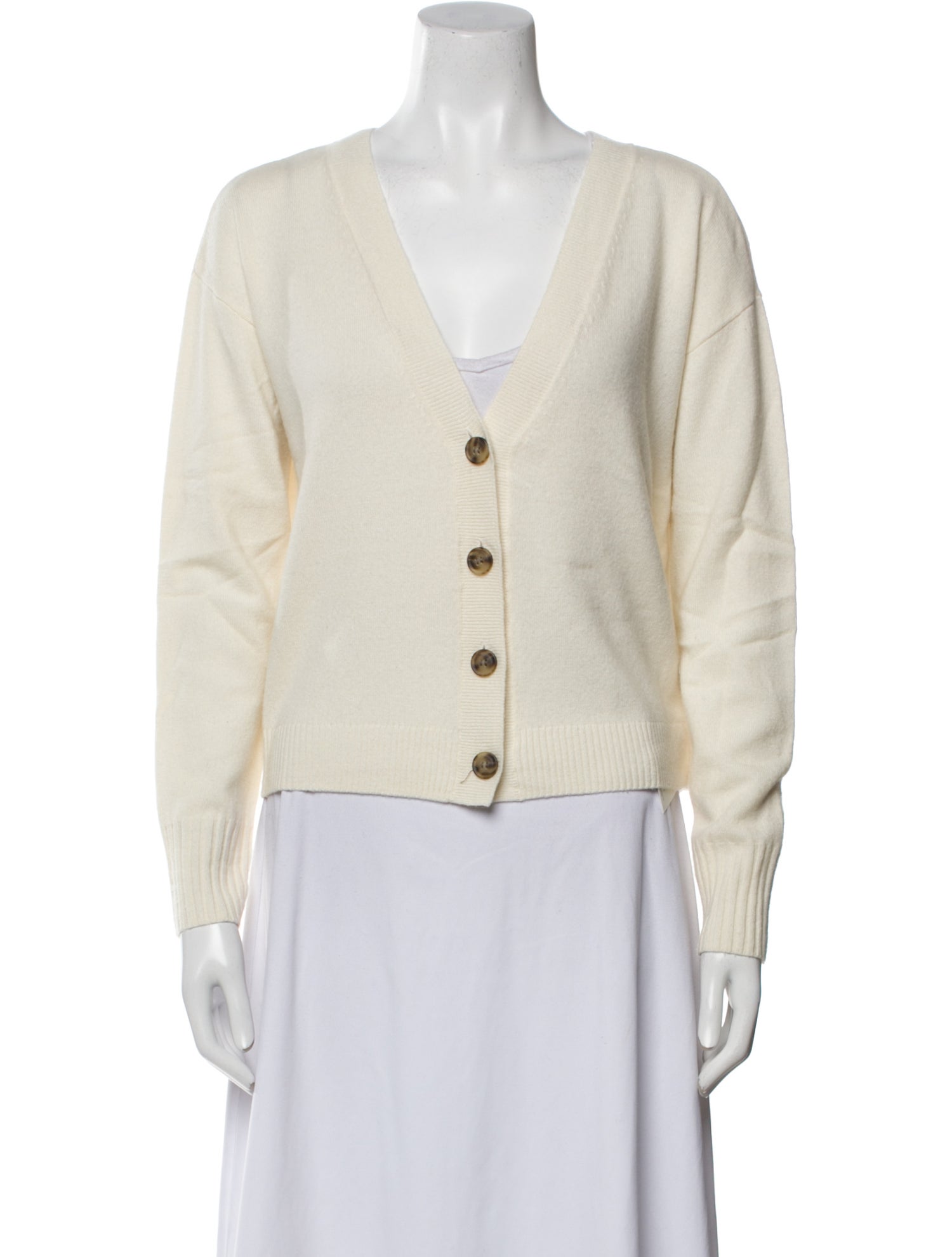 Intermix Cashmere V-Neck Sweater