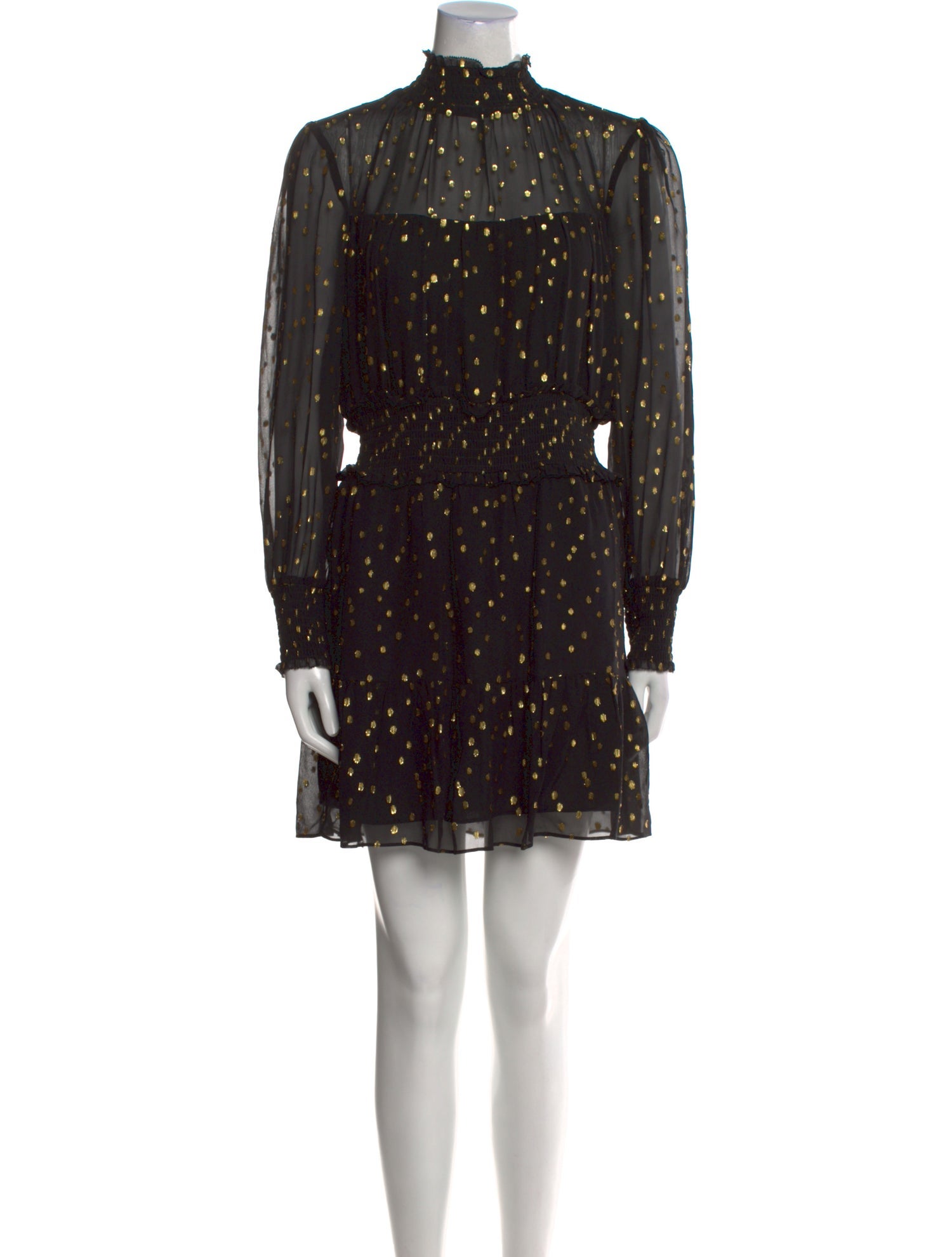 Intermix Silk Mini Dress