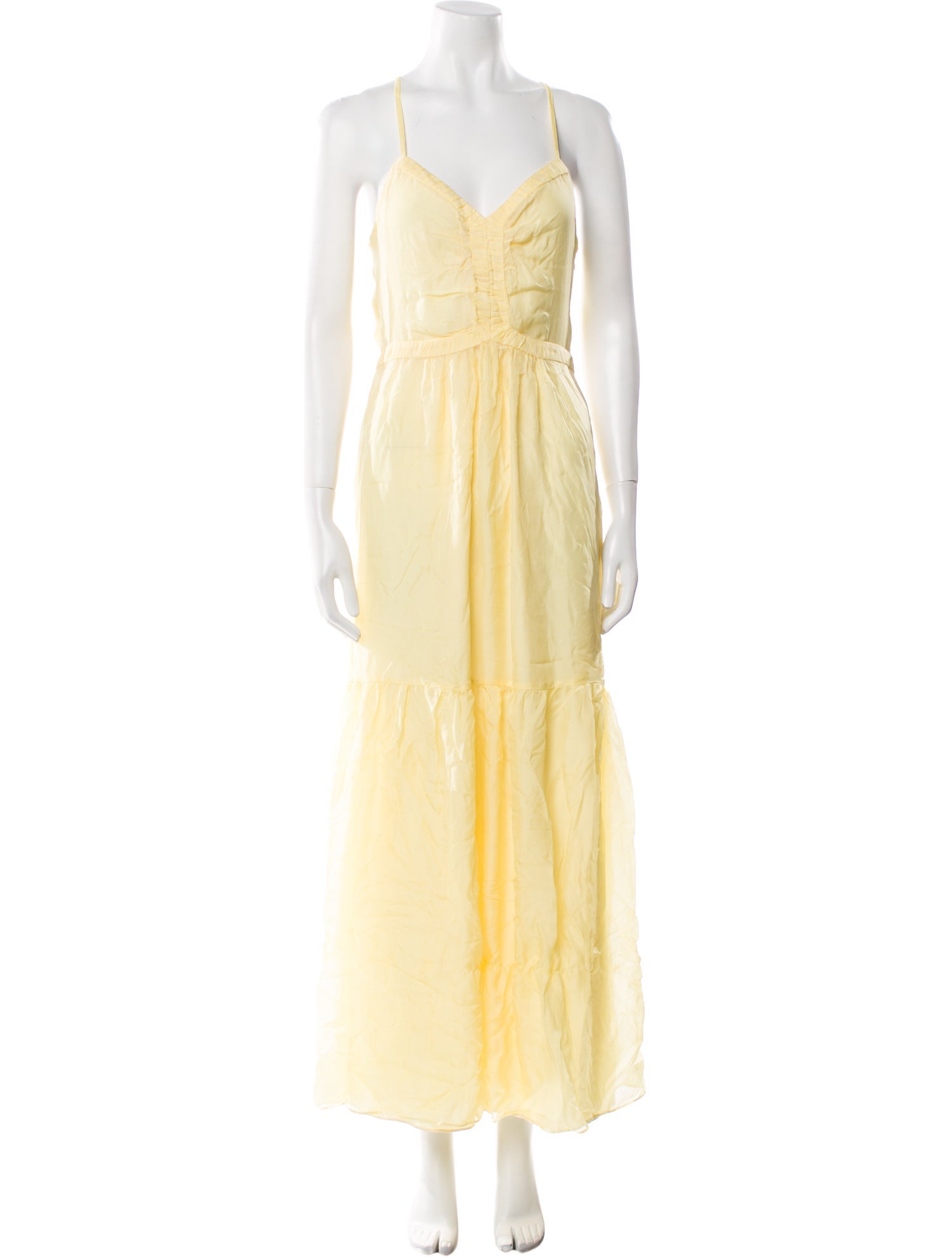 Intermix Silk Long Dress