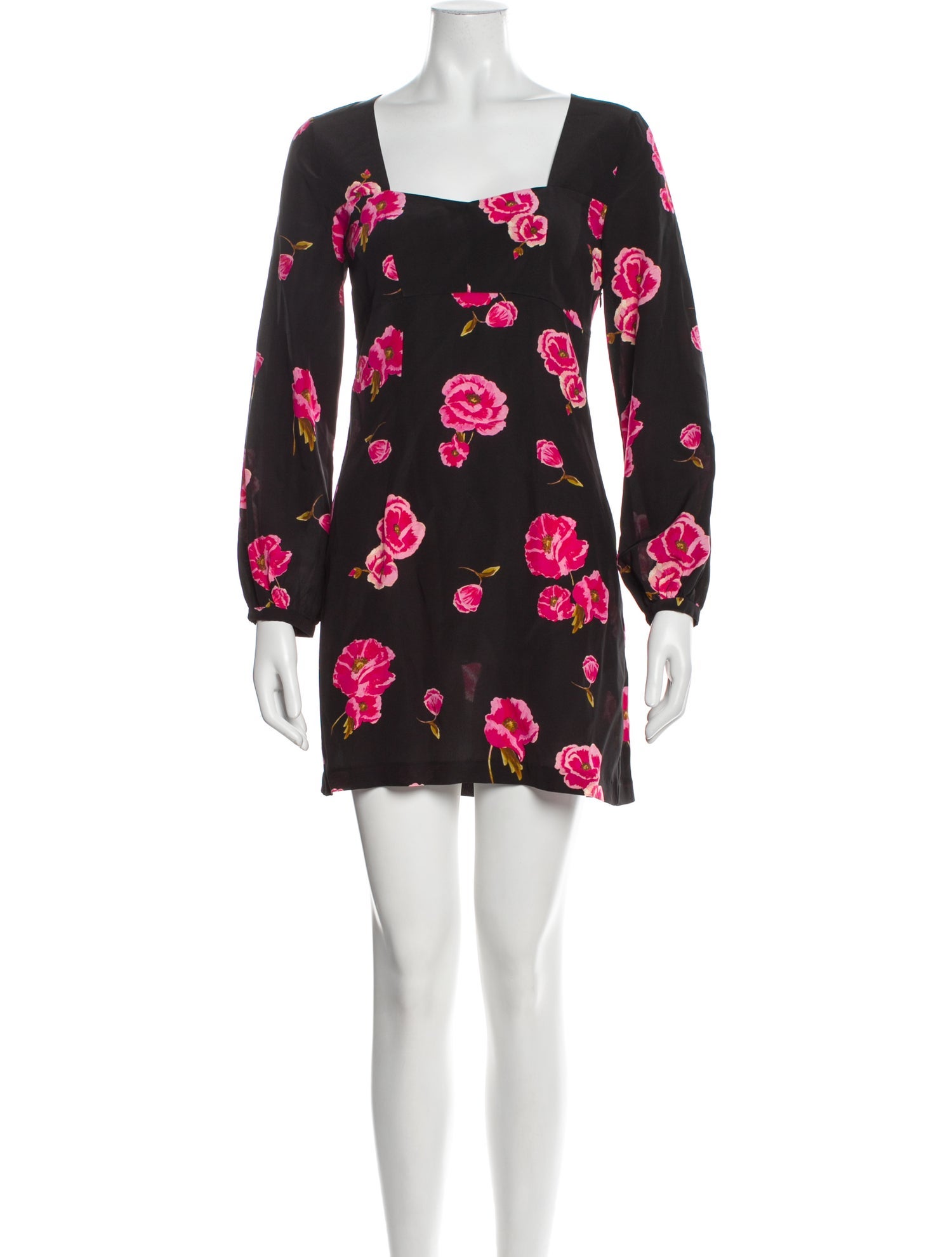 Intermix Floral Print Mini Dress