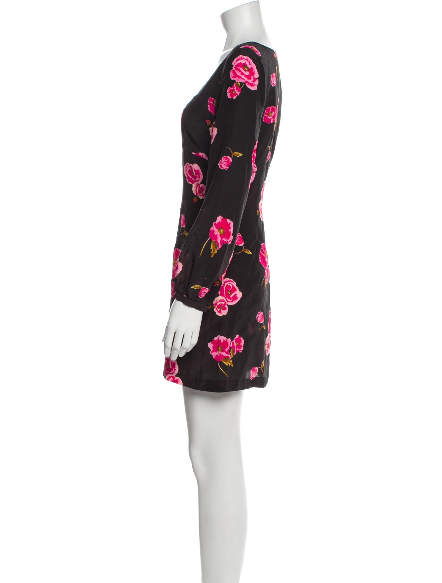 Intermix Floral Print Mini Dress