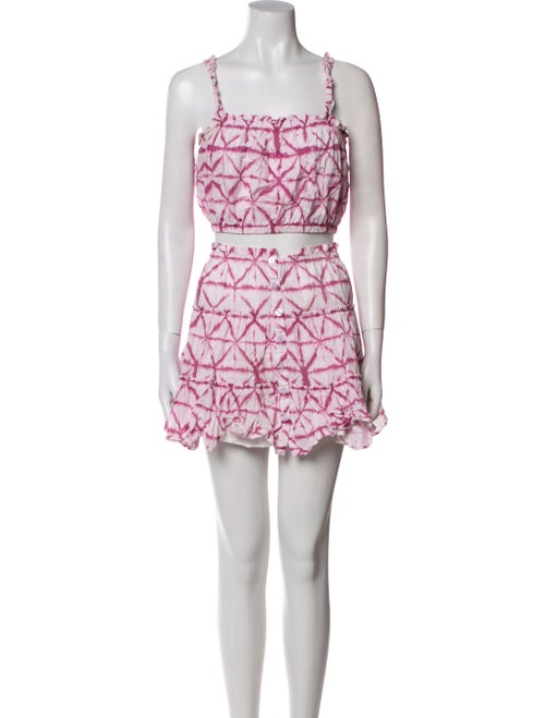 Intermix Tie-Dye Print Skirt Set