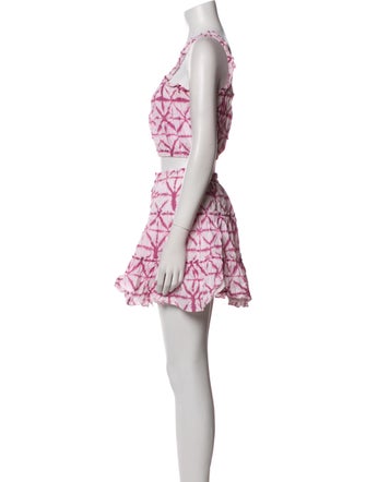 Intermix Tie-Dye Print Skirt Set