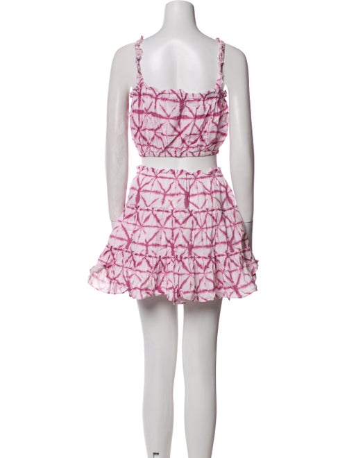 Intermix Tie-Dye Print Skirt Set