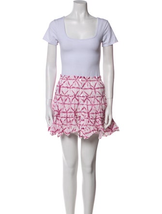 Intermix Tie-Dye Print Skirt Set