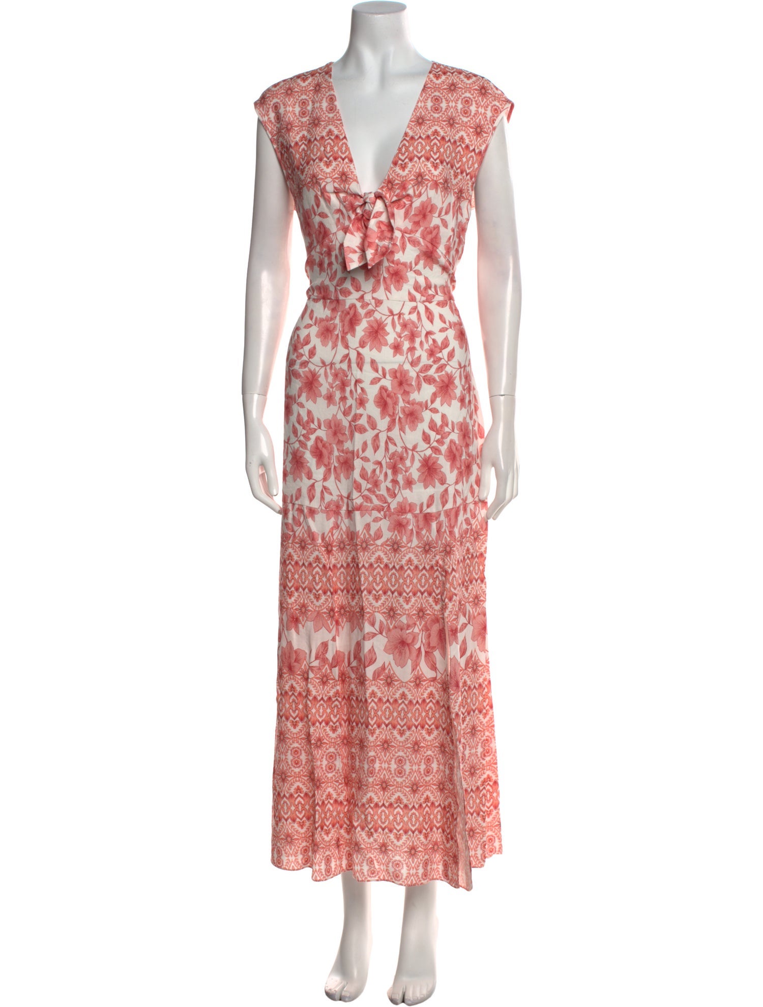 Intermix Floral Print Long Dress w/ Tags