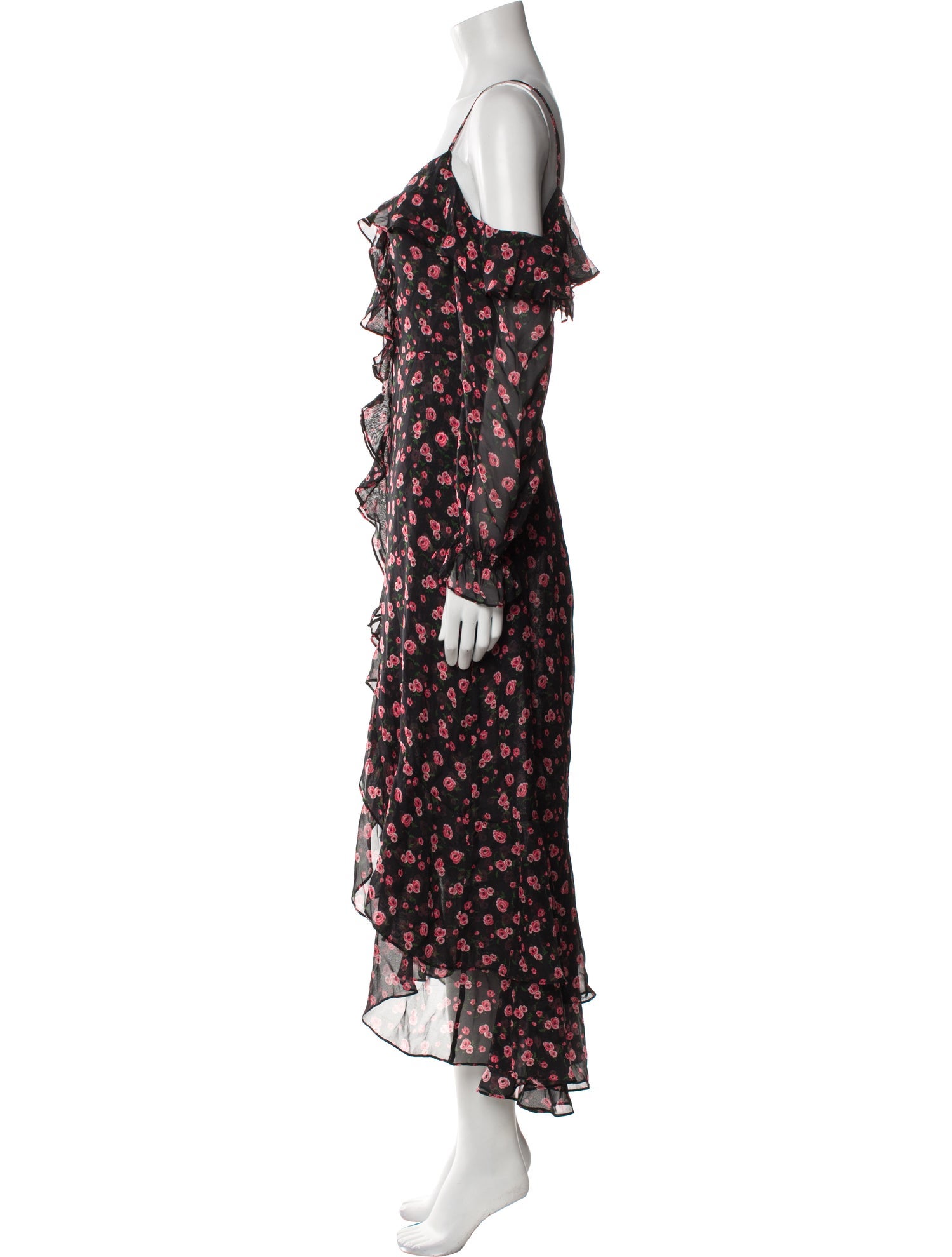 Intermix Silk Long Dress