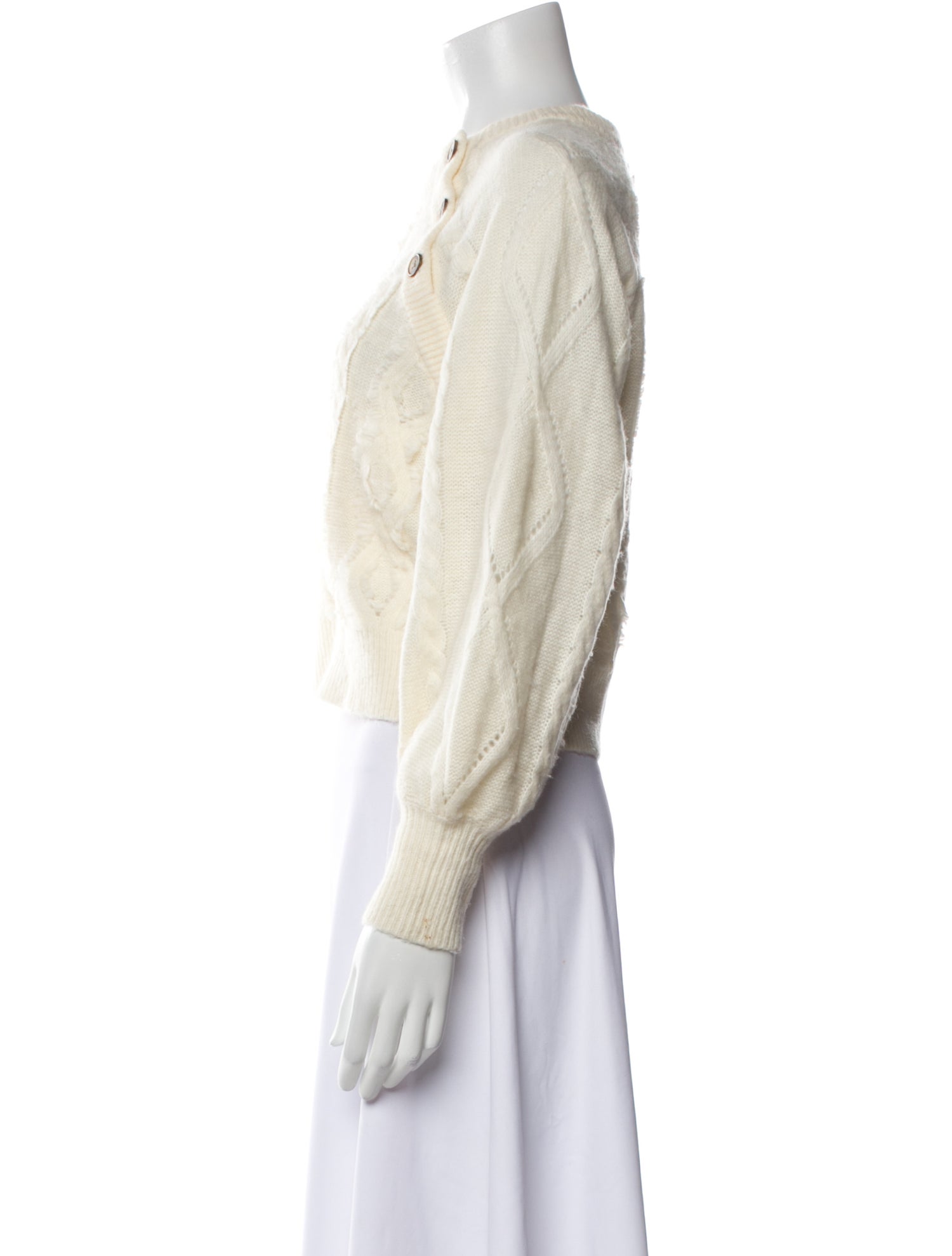 Intermix Wool Crew Neck Sweater