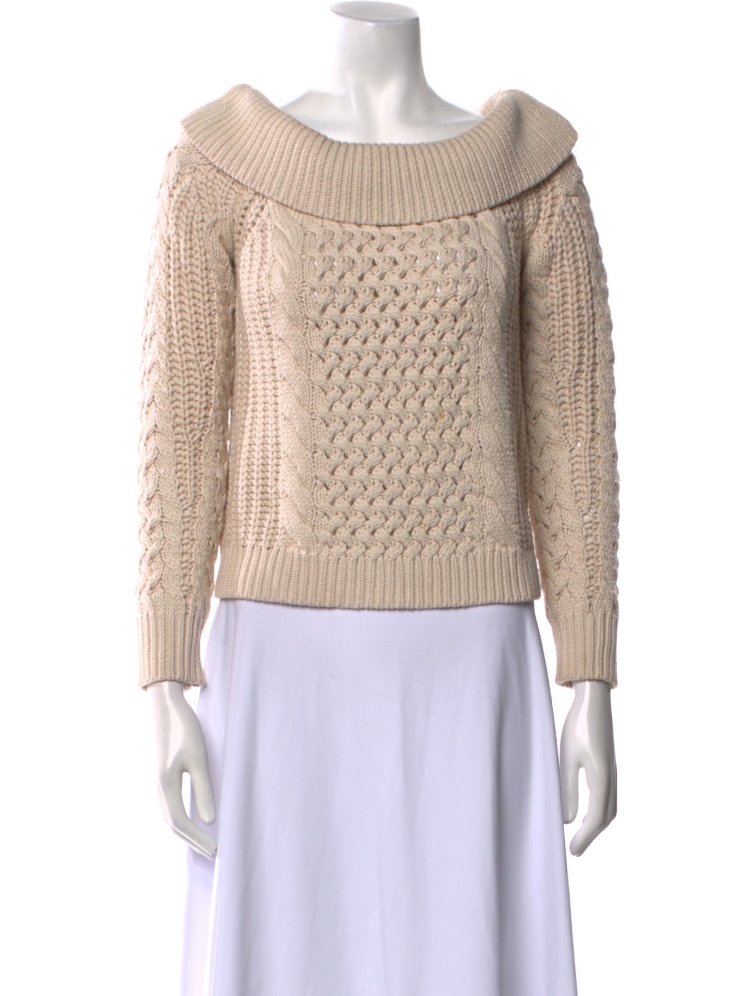 Intermix Cowl Neck Sweater