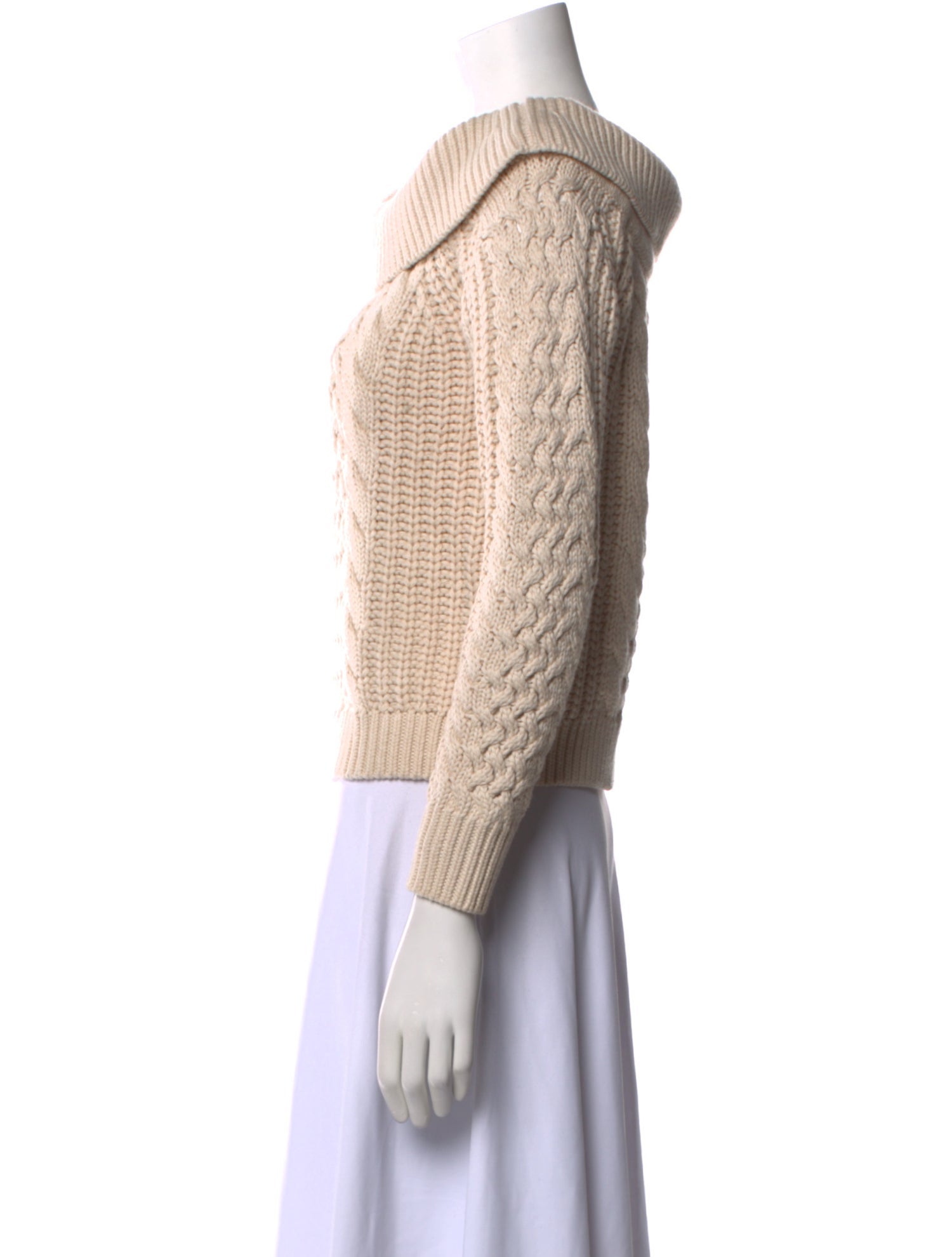 Intermix Cowl Neck Sweater