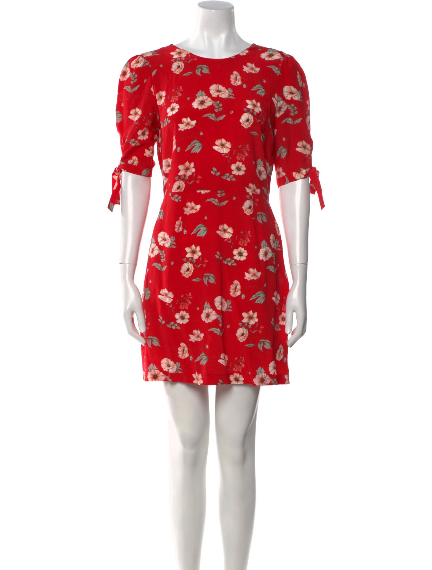 Intermix Silk Mini Dress